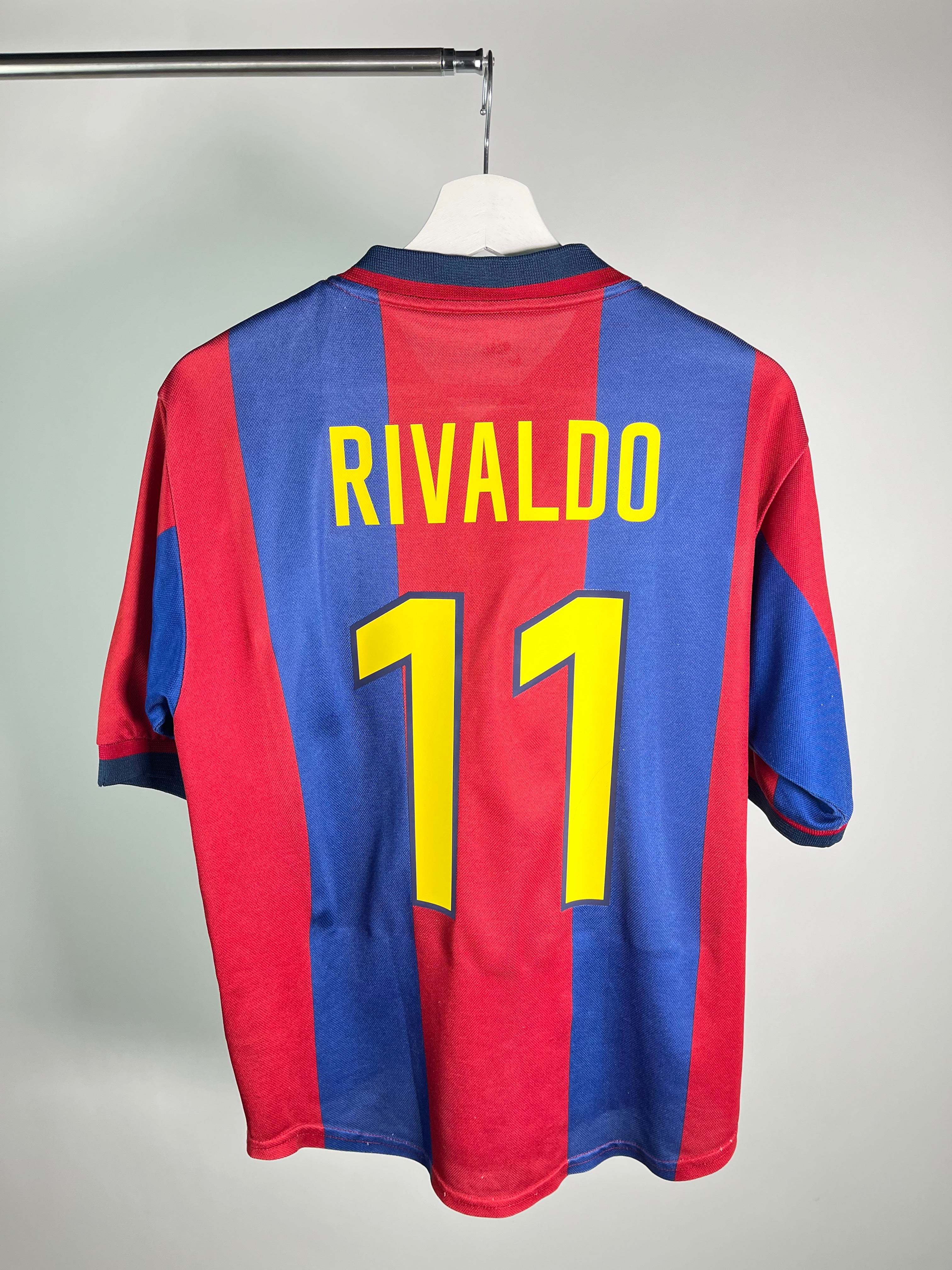 Jersey Barcelona Local 1998 1999 Rivaldo (S)