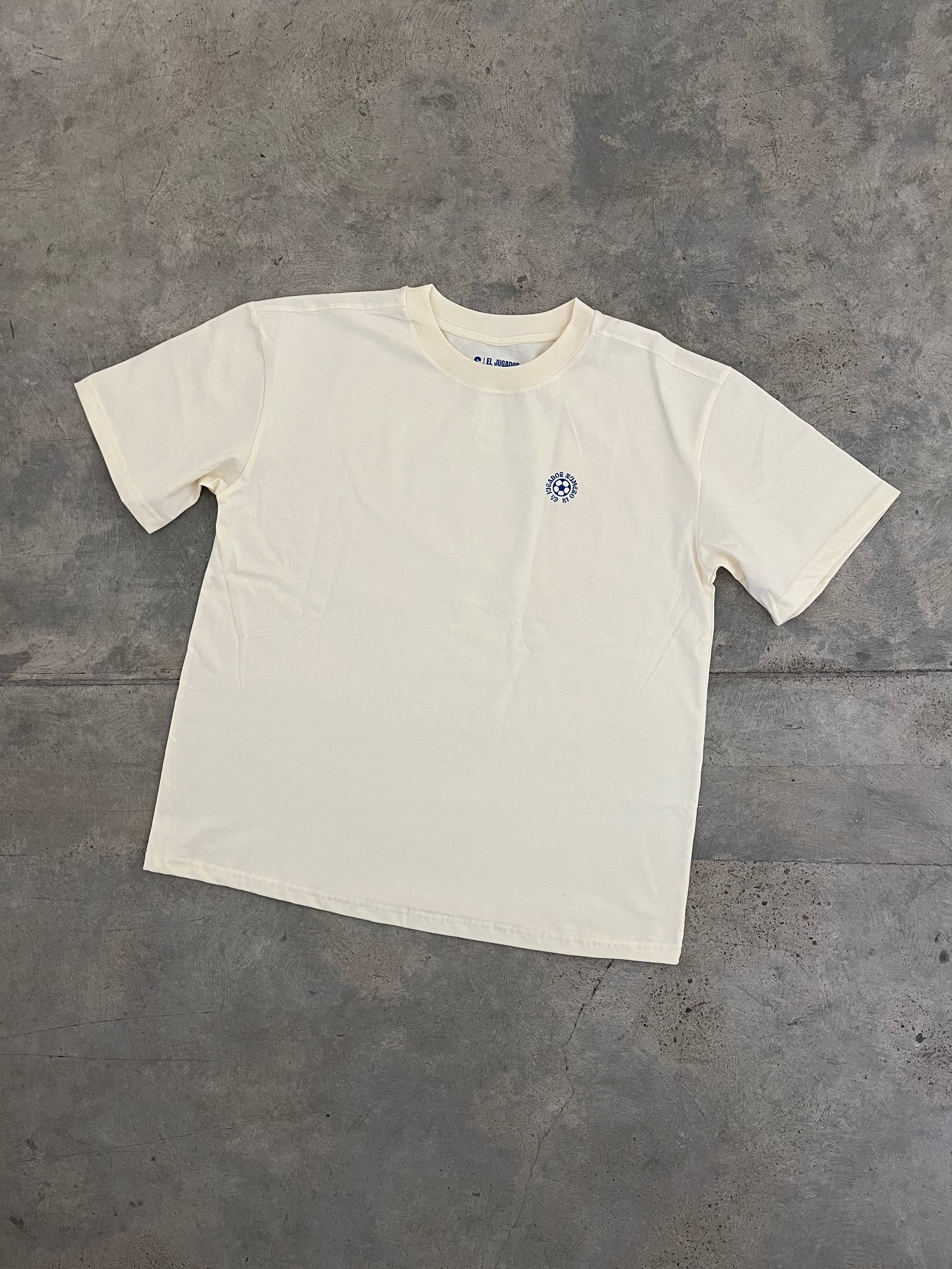 Playera El Jugador Número 12 Beige (Oversized Fit)
