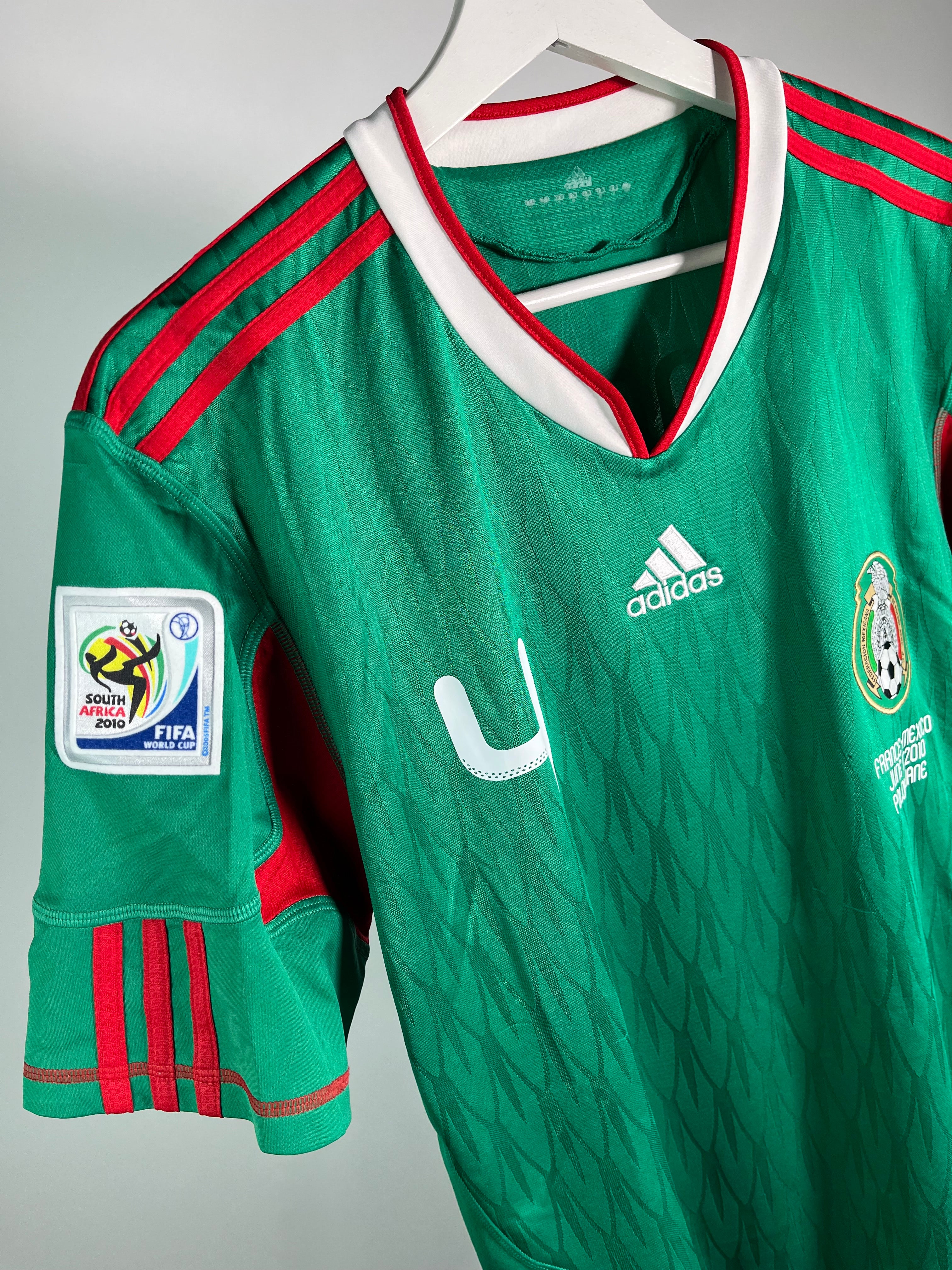 Jersey México Local 2010 2011 *Match Detail vs Francia* Rafael Márquez (M)