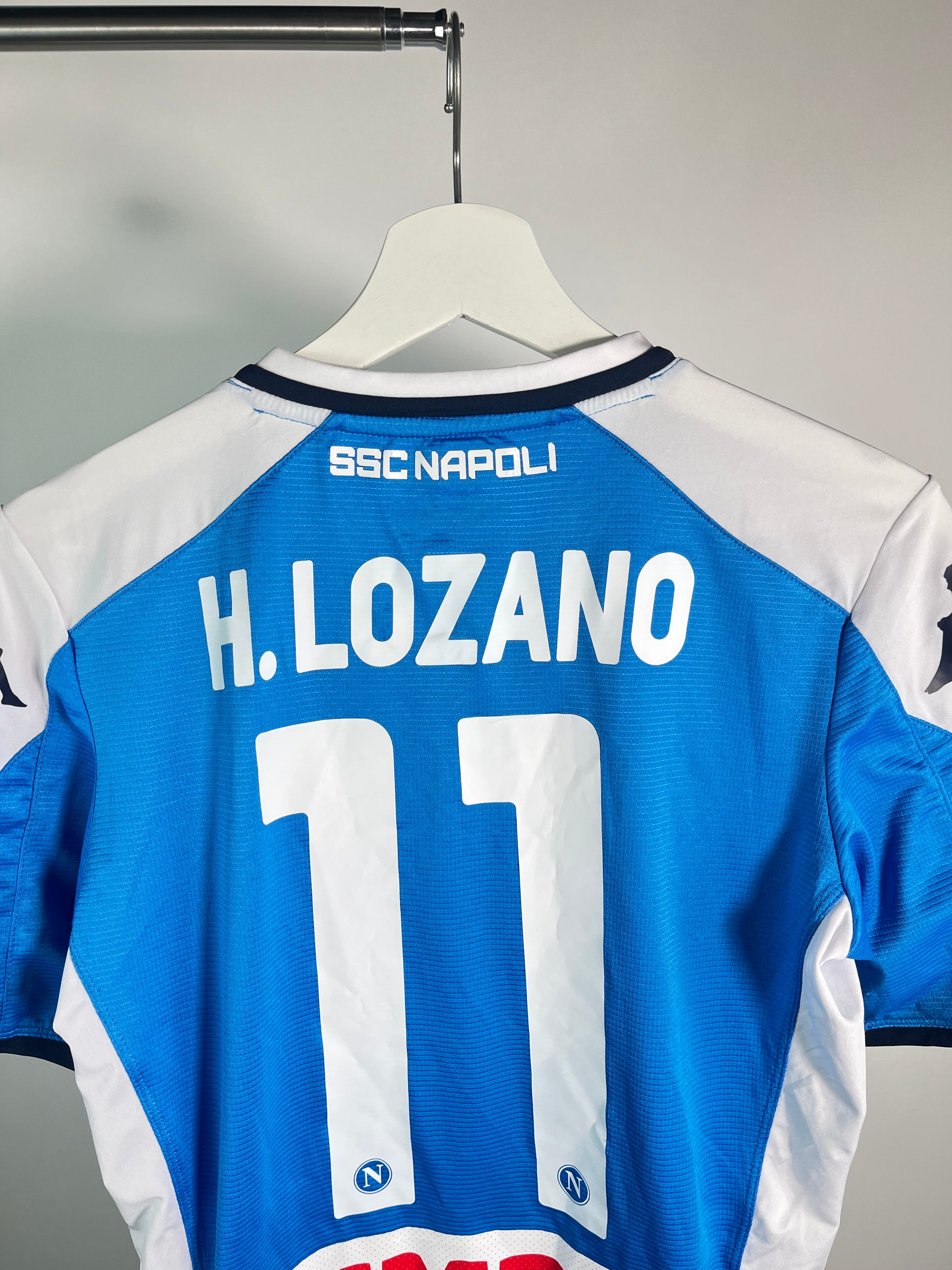Jersey Napoli Local 2019 2020 Versión Jugador *Kombat* Hirving "Chucky" Lozano (S)
