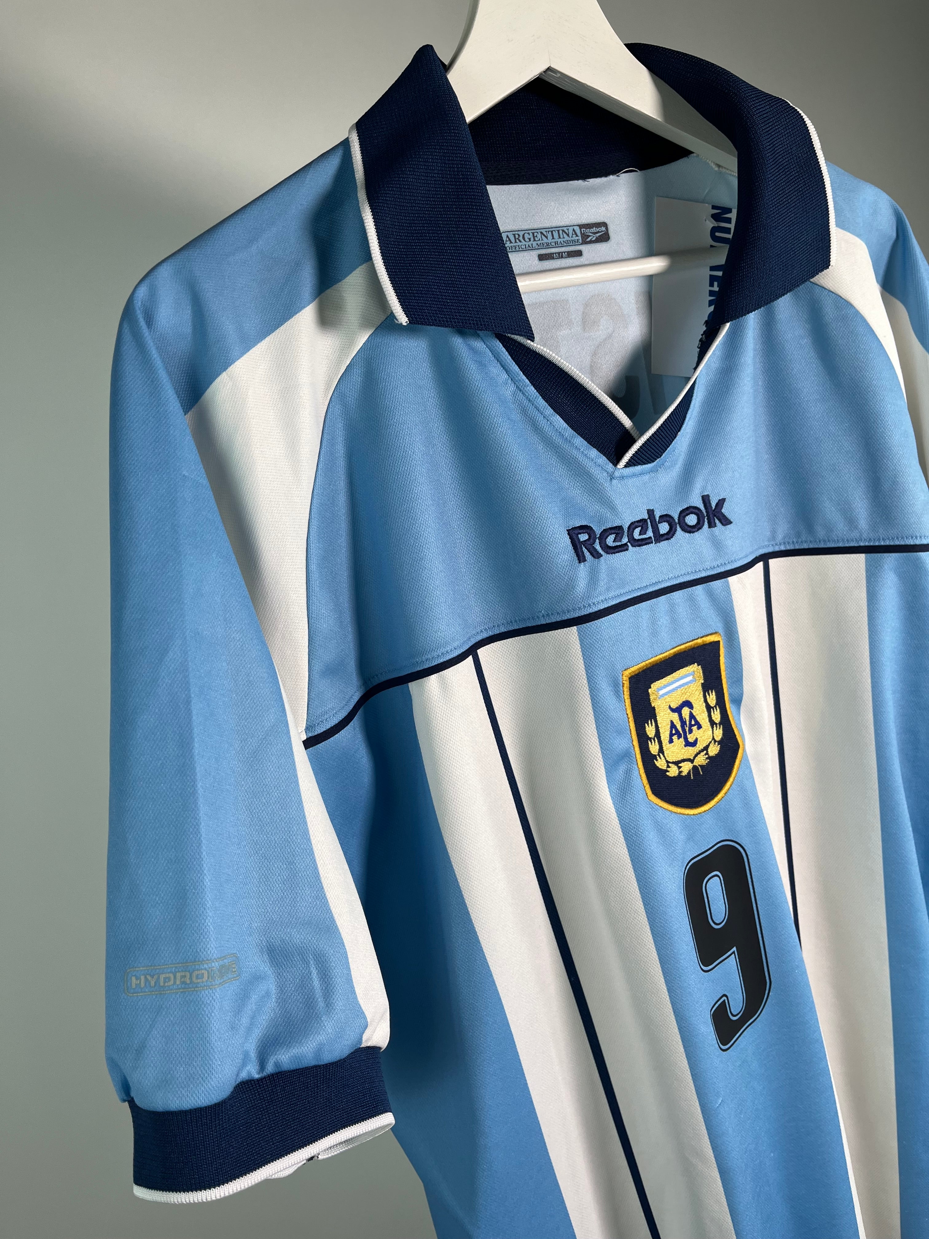 Jersey Argentina Local 2000 2001 Gabriel Batistuta (M)