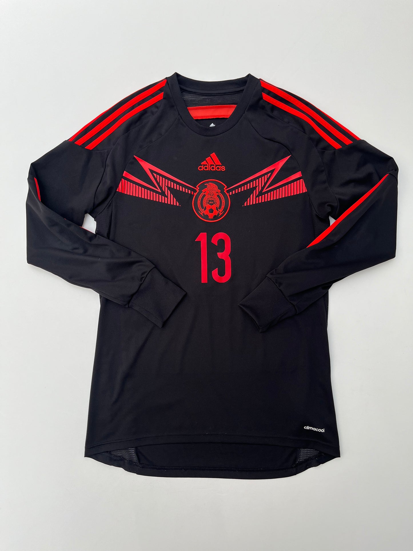 Jersey México Portero 2014 2015 Manga Larga Guillermo Ochoa (S)