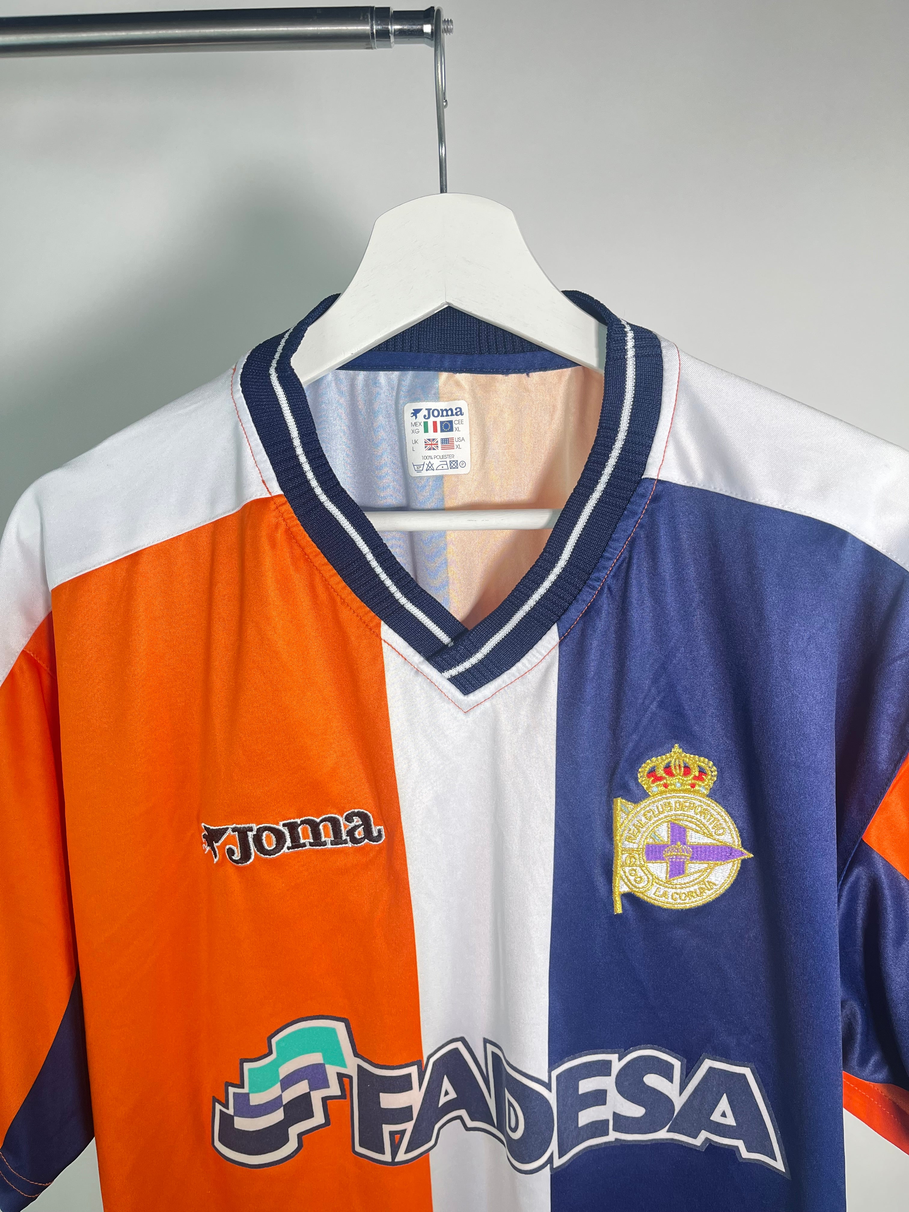 Jersey Deportivo La Coruña Especial Visita 2003 2004 *Champions League* (XL)