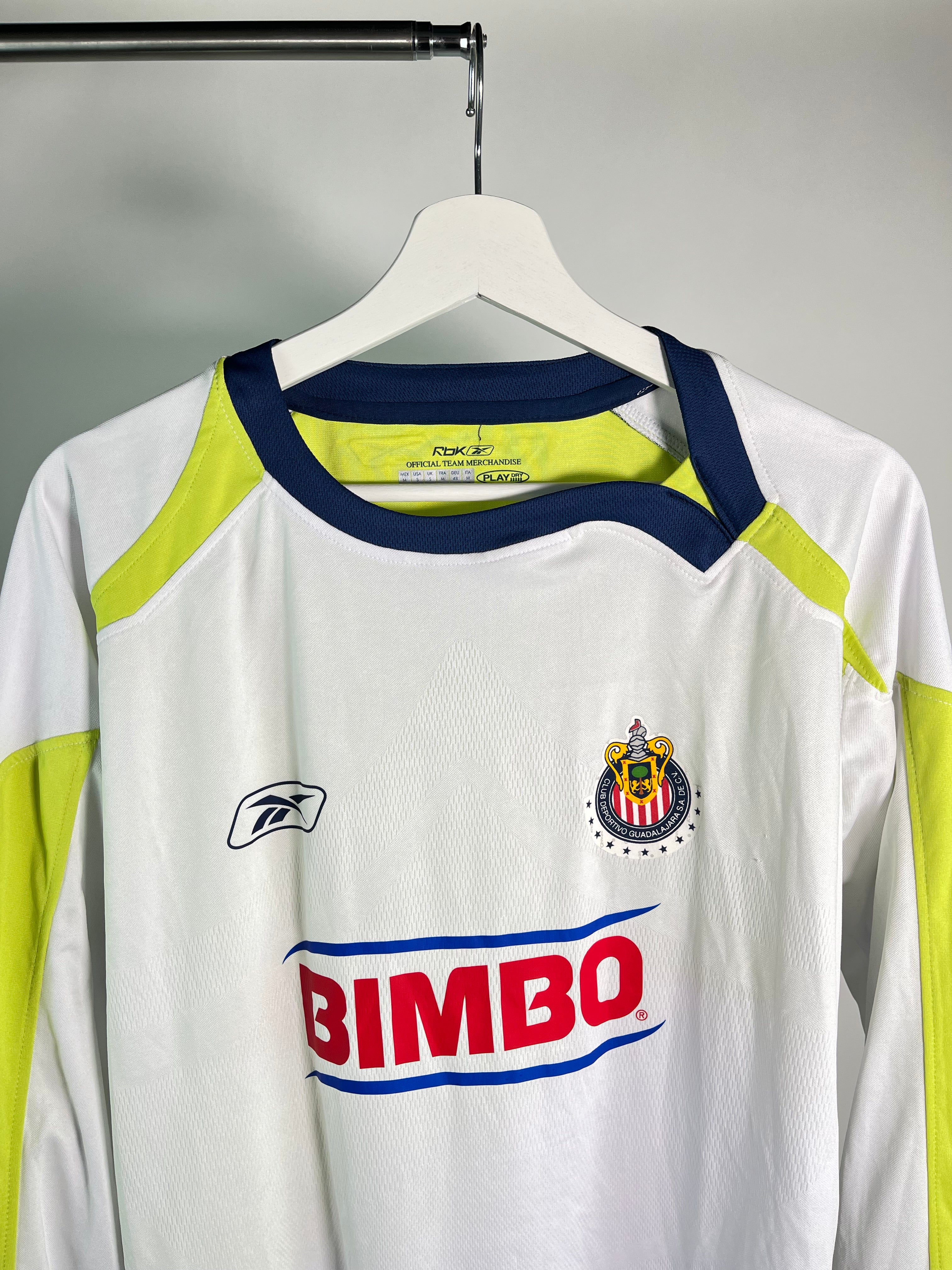 Jersey Chivas Visita 2007 2008 Manga Larga *C/Etiquetas* (M)