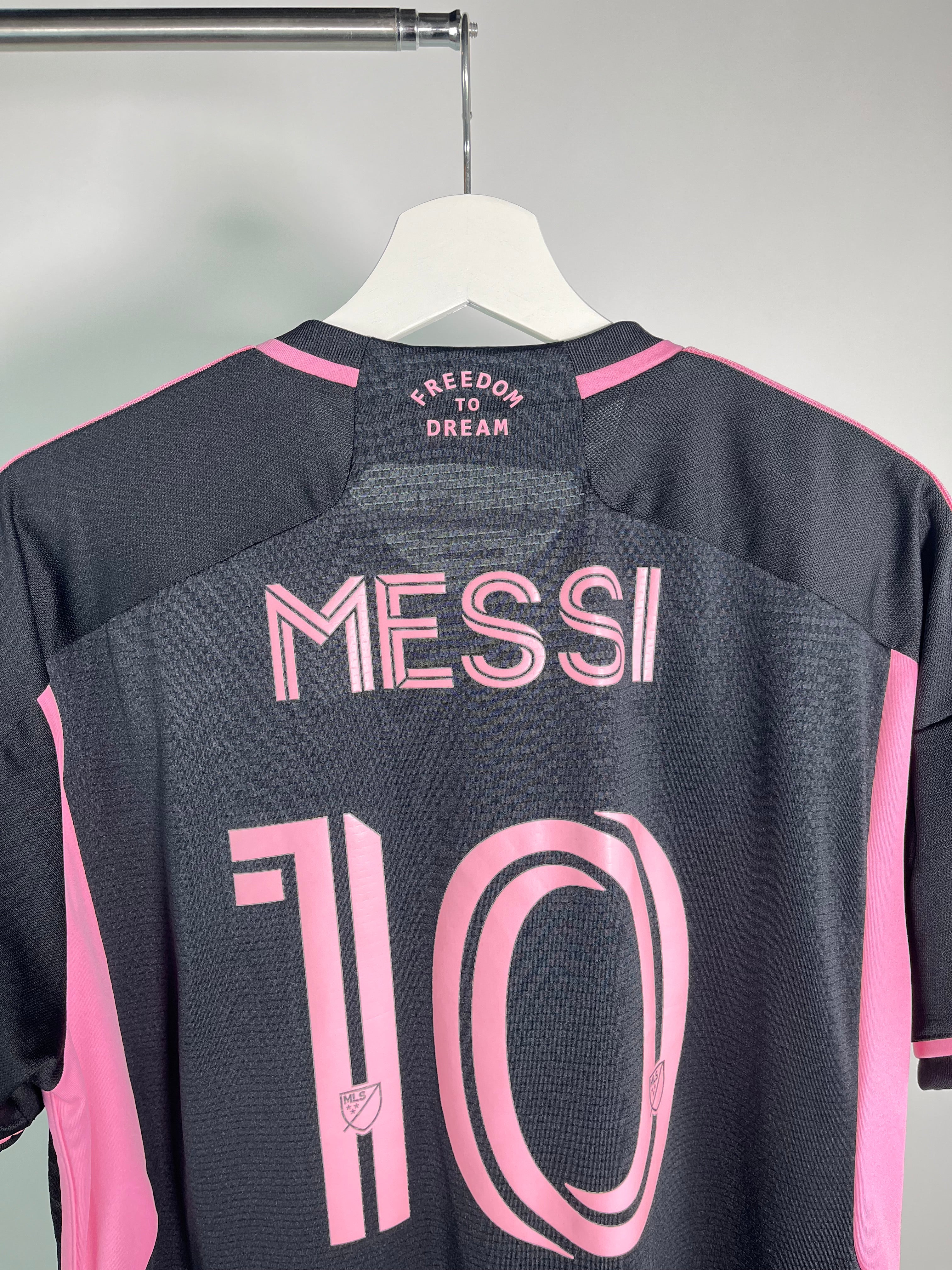 Jersey Inter Miami Visita 2024 2025 Version Jugador Lionel Messi (L)