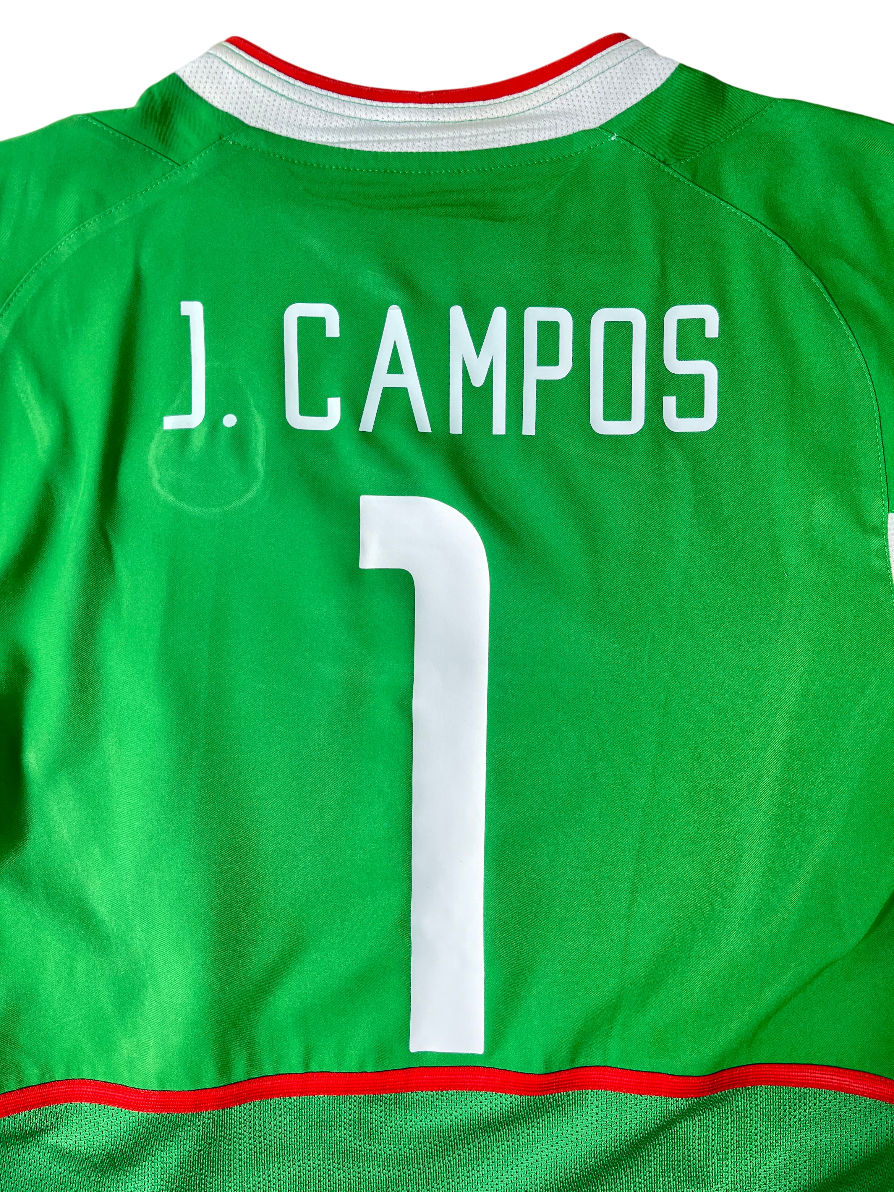 Jersey México Portero 2003 2004 Jorge Campos (L Niño)
