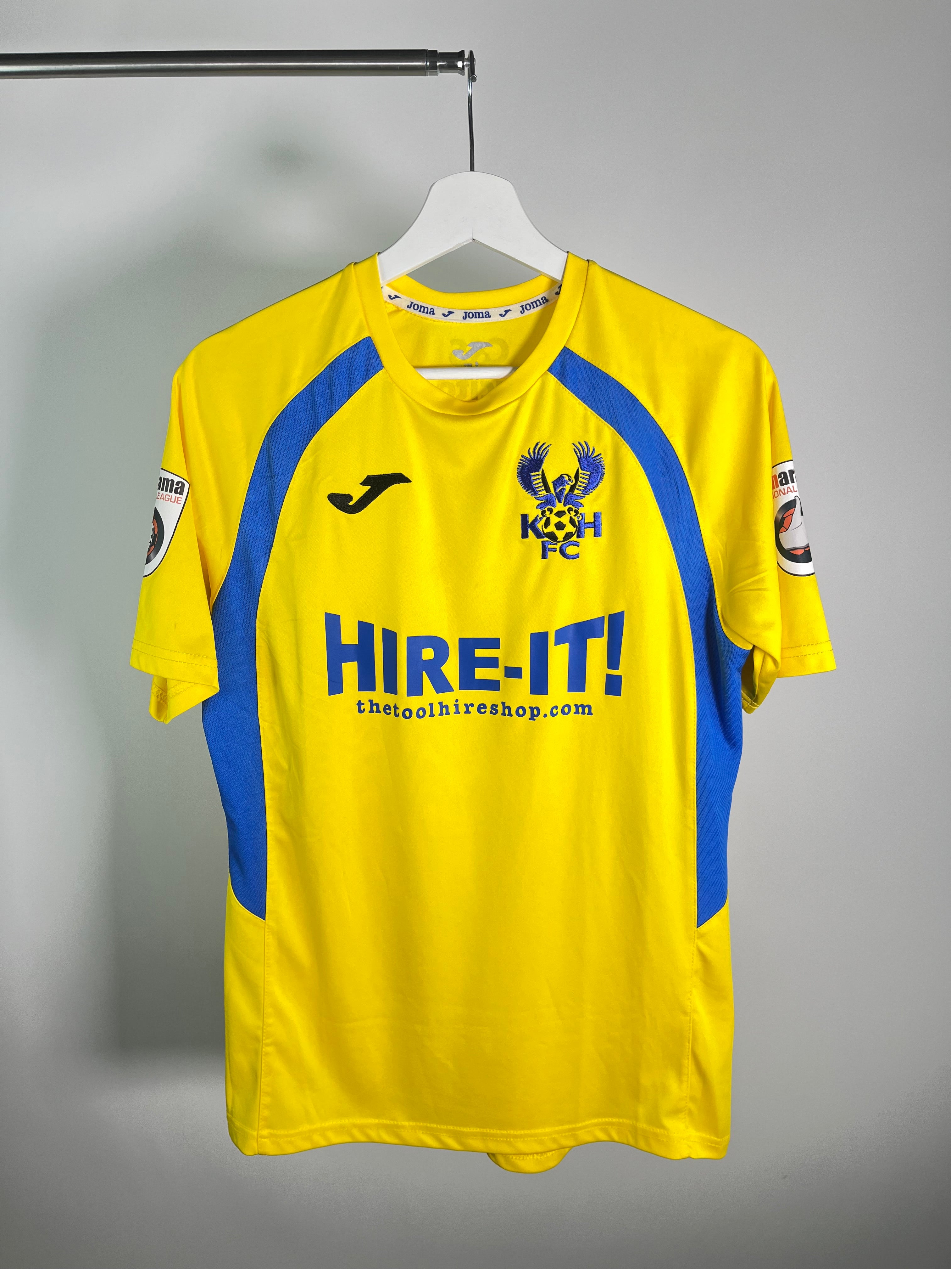 Jersey Kidderminster Harriers Visita 2015 2016 Utilería Green (S)