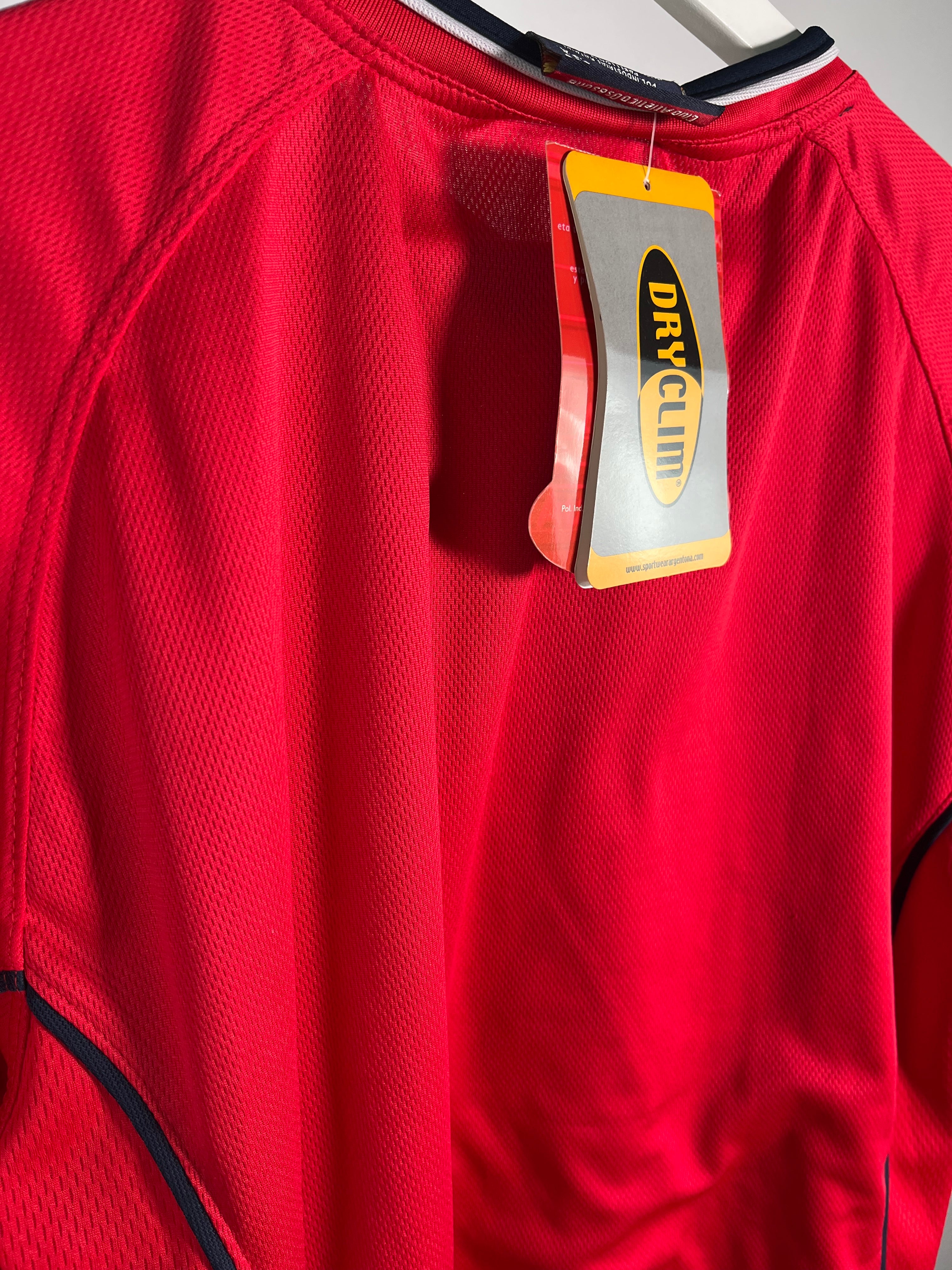 Jersey Osasuna Local 2003 2004 Autografiado Javier Aguirre *C/Etiquetas* (L)