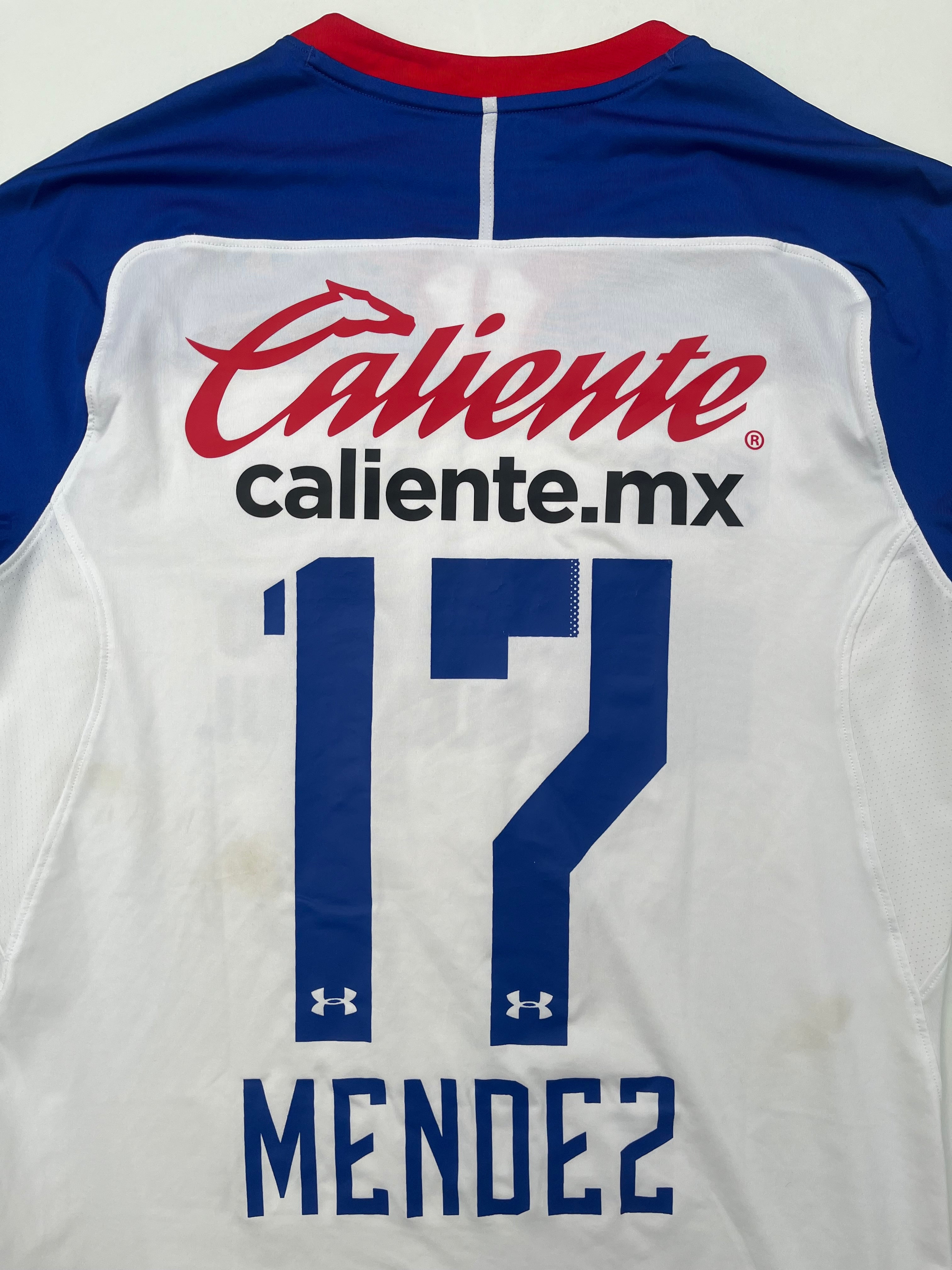 Jersey Cruz Azul Visita 2018 2019 Match Worn Edgar Méndez (M)