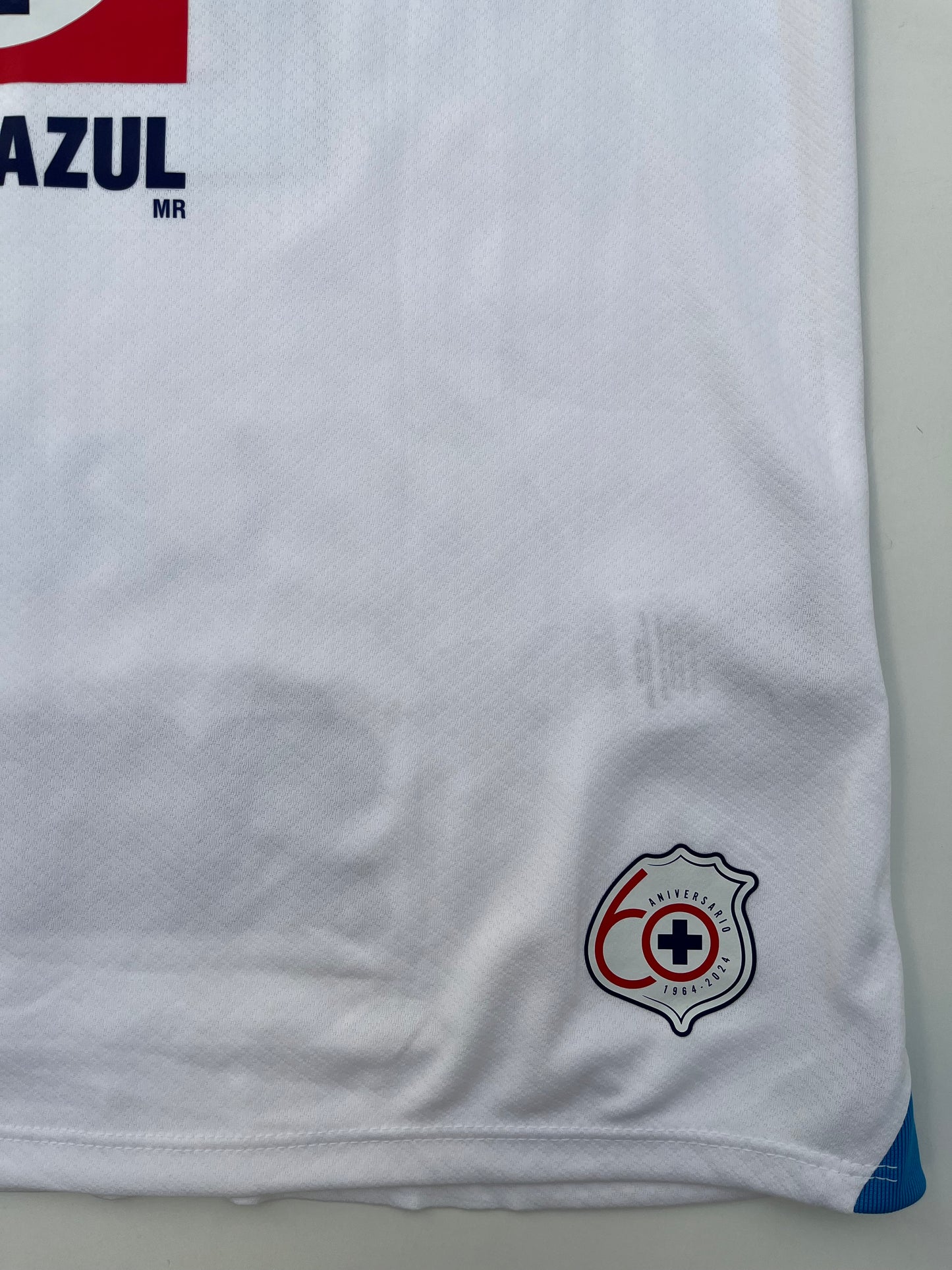 Jersey Cruz Azul Visita 2024 2025 Match Worn Luis Romo (L)