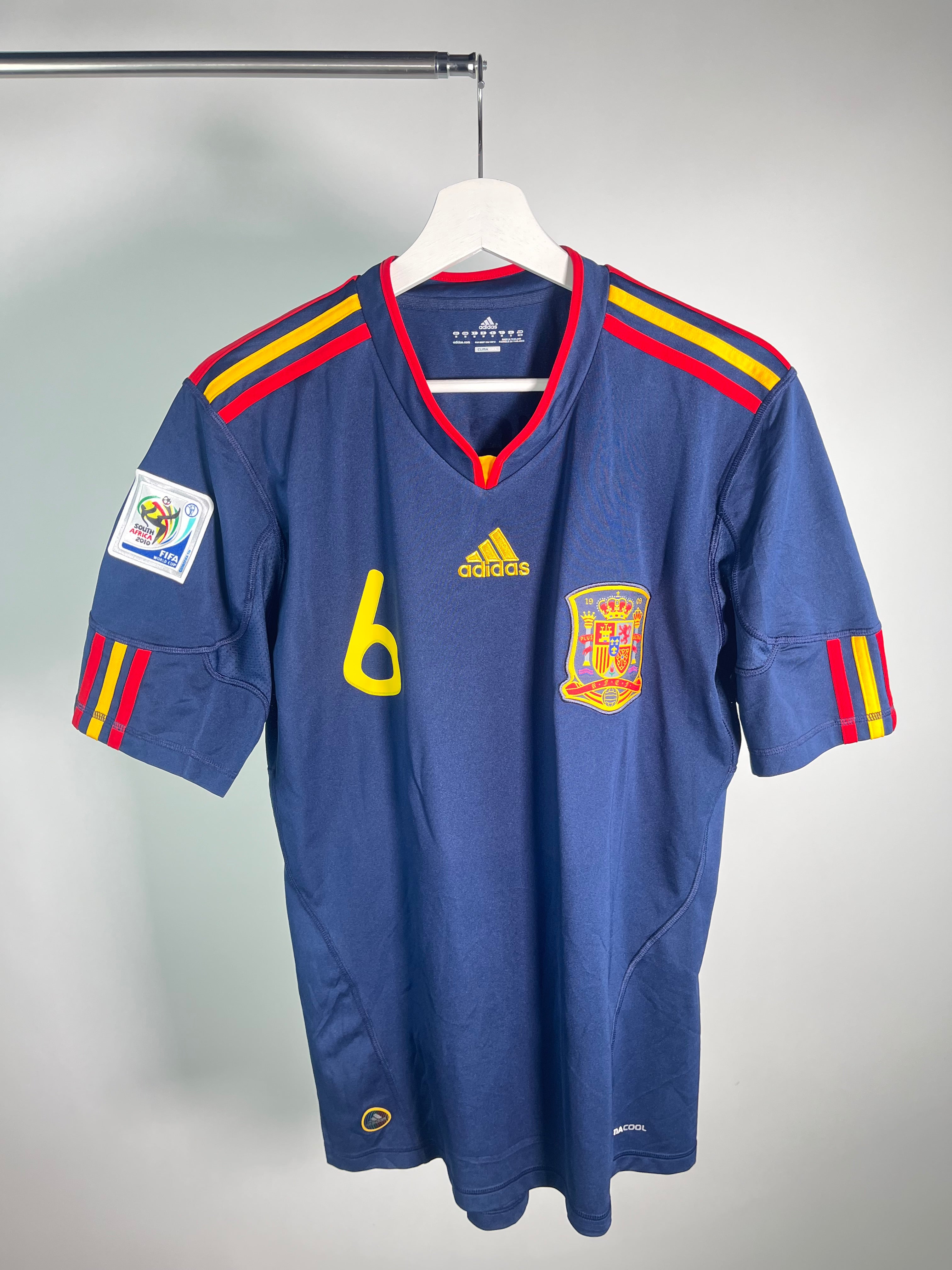 Jersey España Visita 2010 2011 *Mundial Sudafrica* Andrés Iniesta (M)
