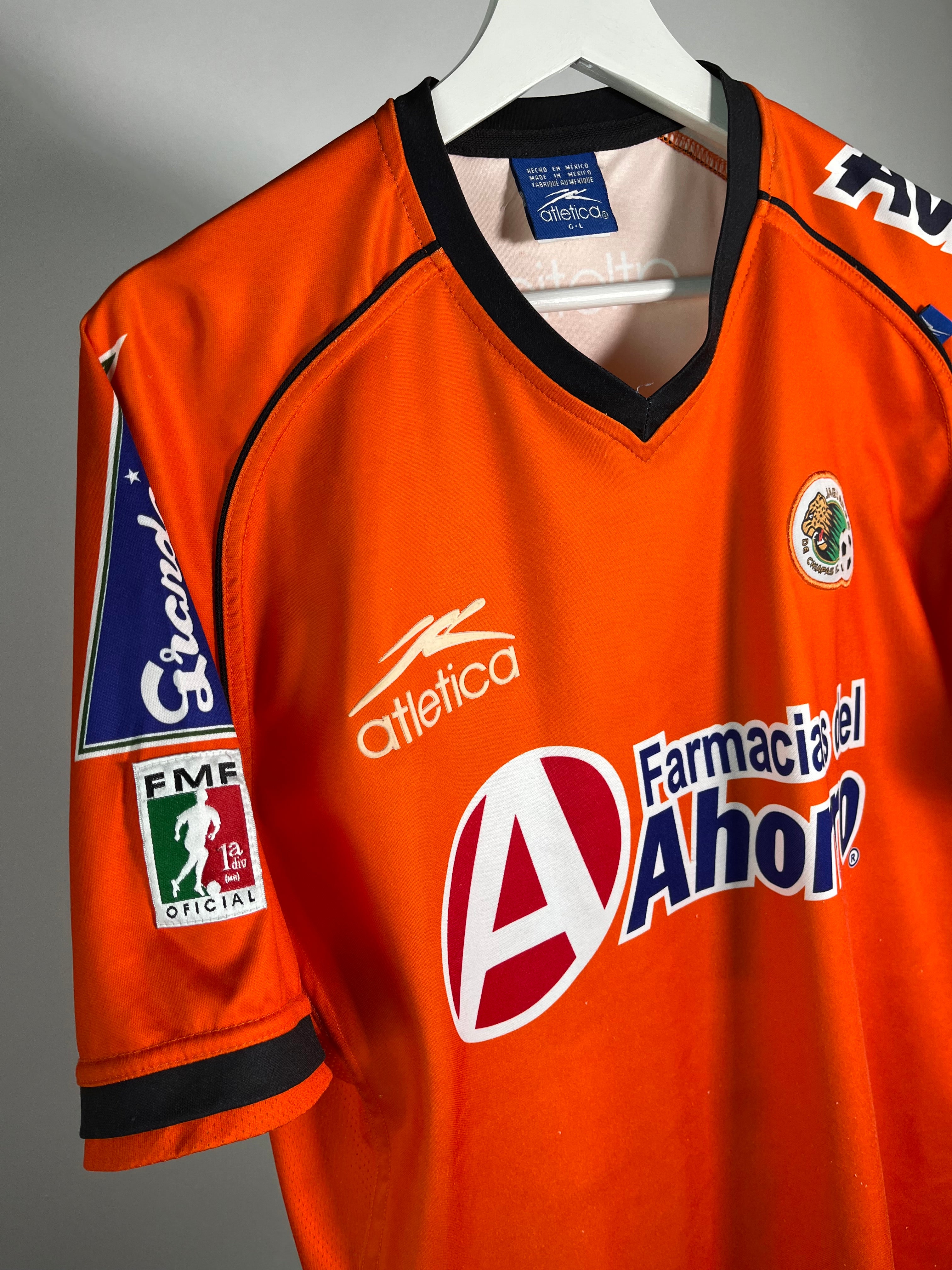 Jersey Jaguares Local 2003 2004 Utilería Luis Hernández (L)