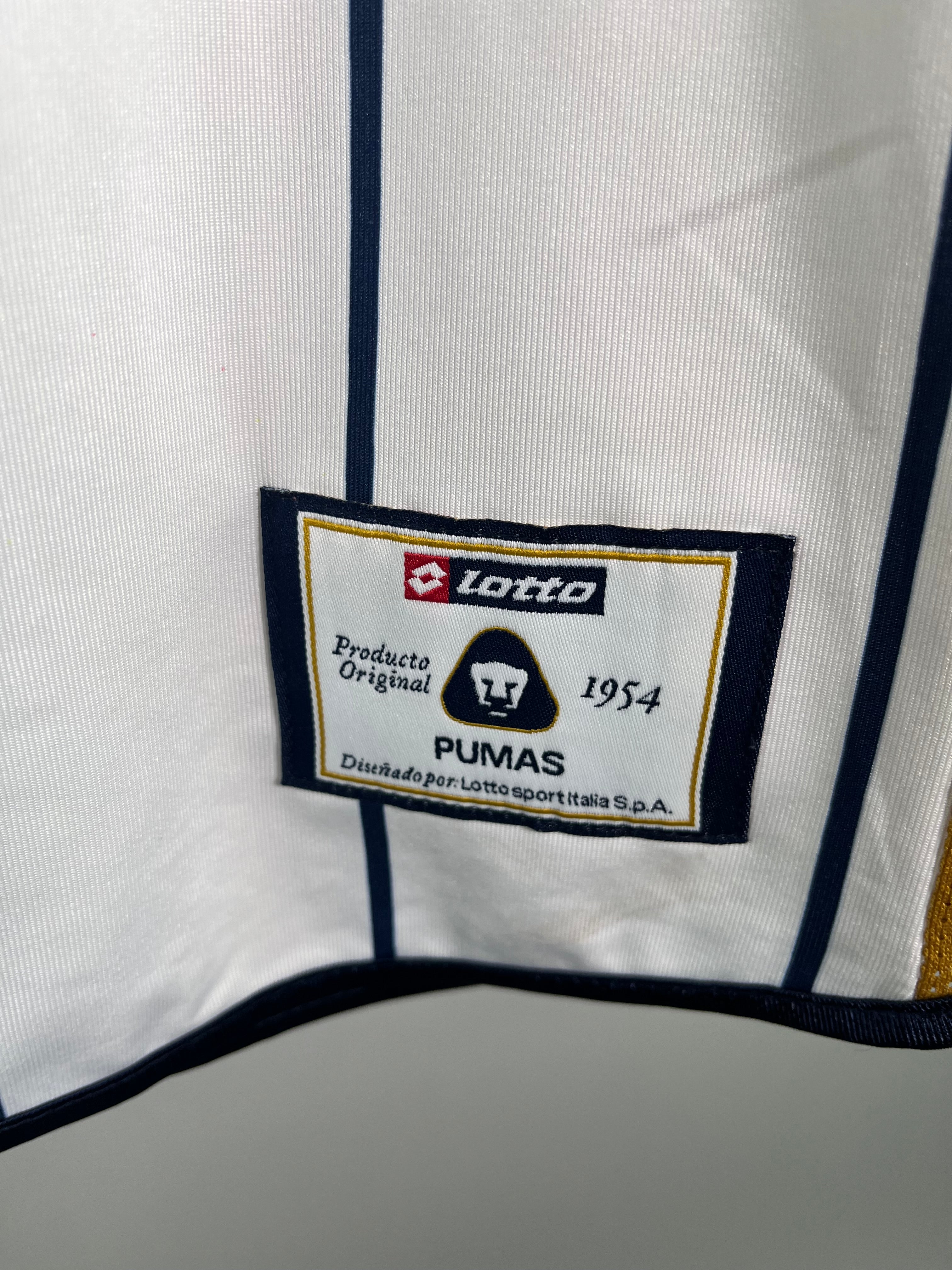 Jersey Pumas Local 2003 2004 Match Worn Israel Castro (M)