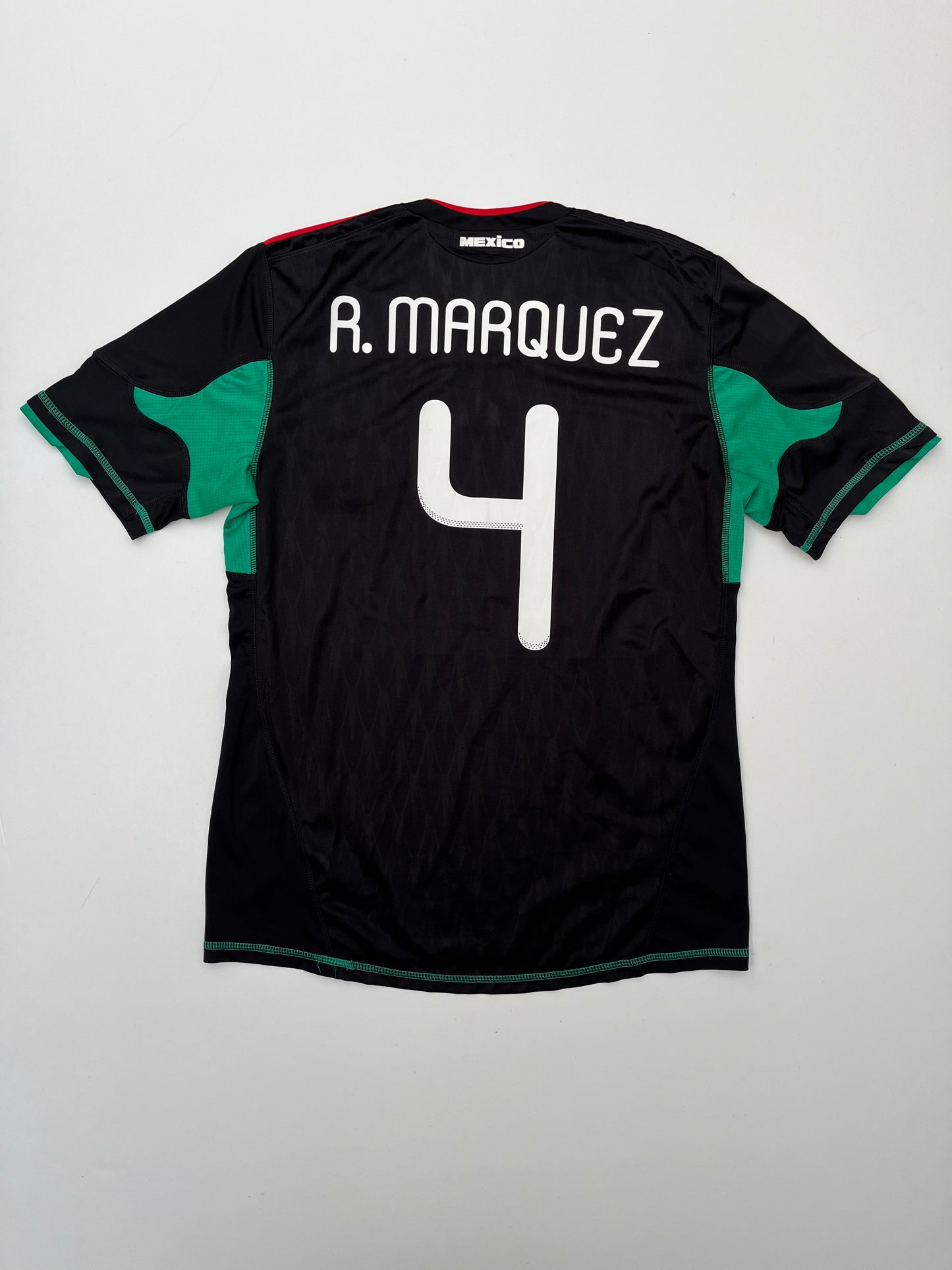 Jersey México Visita 2010 2011 Match Detail Rafael Márquez (L)