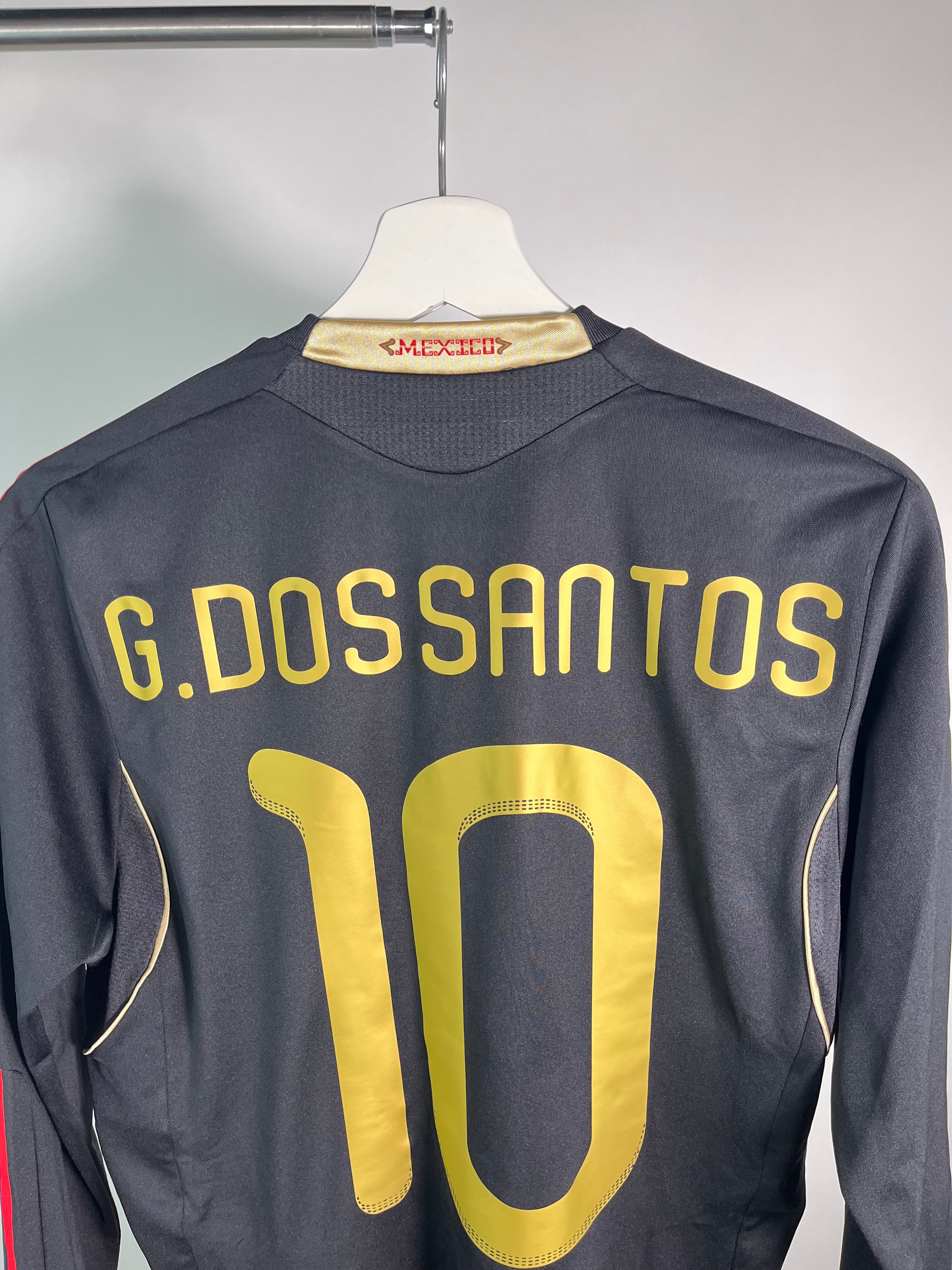 Jersey México Visita 2011 2012 Manga Larga Versión Jugador Giovani Dos Santos (M)