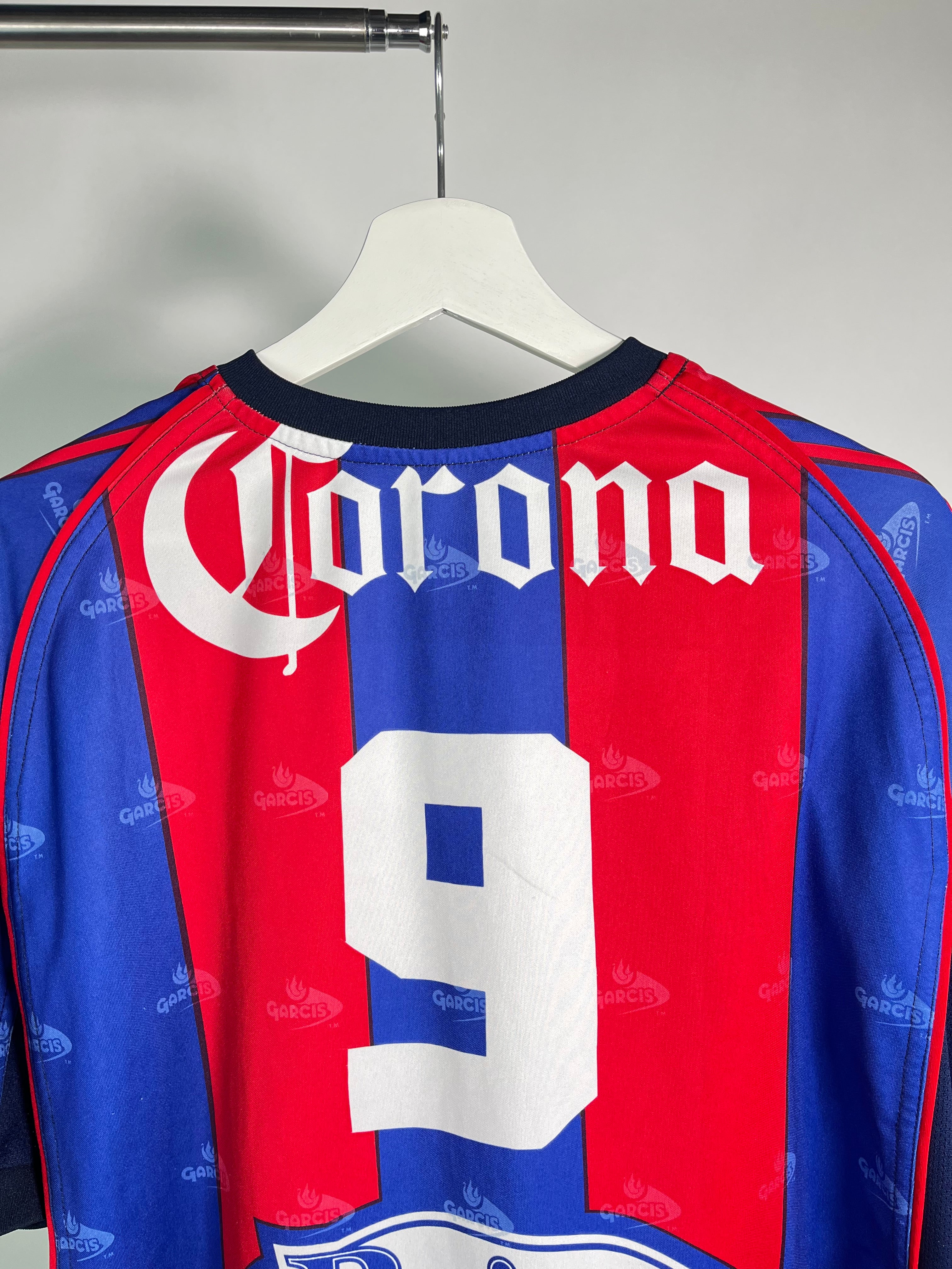 Jersey Atlante Local 2002 2003 Utilería Sebastián "Chamagol" González (M)