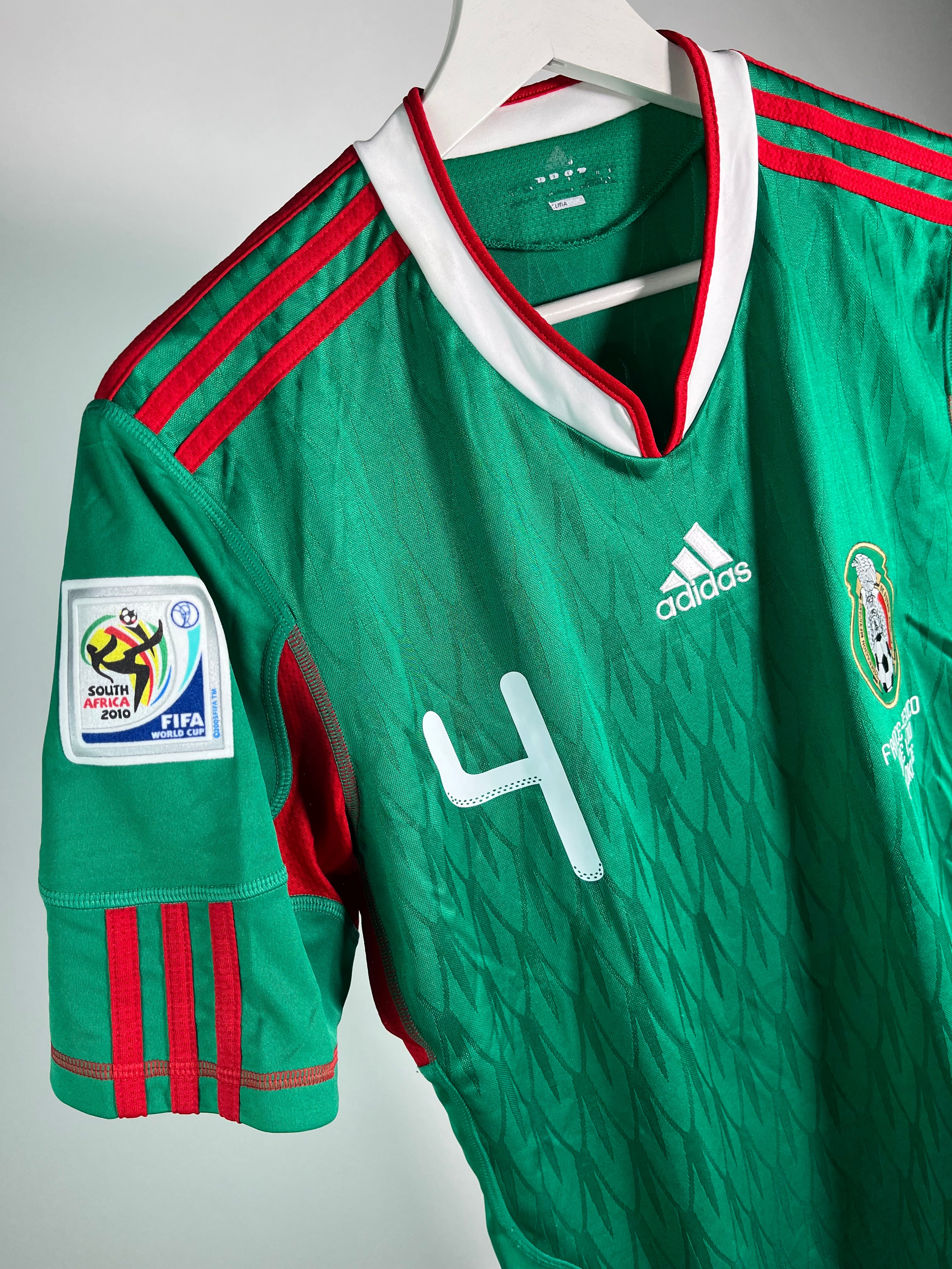Jersey México Local 2010 2011 *Match Detail vs Francia* Rafael Márquez (S)