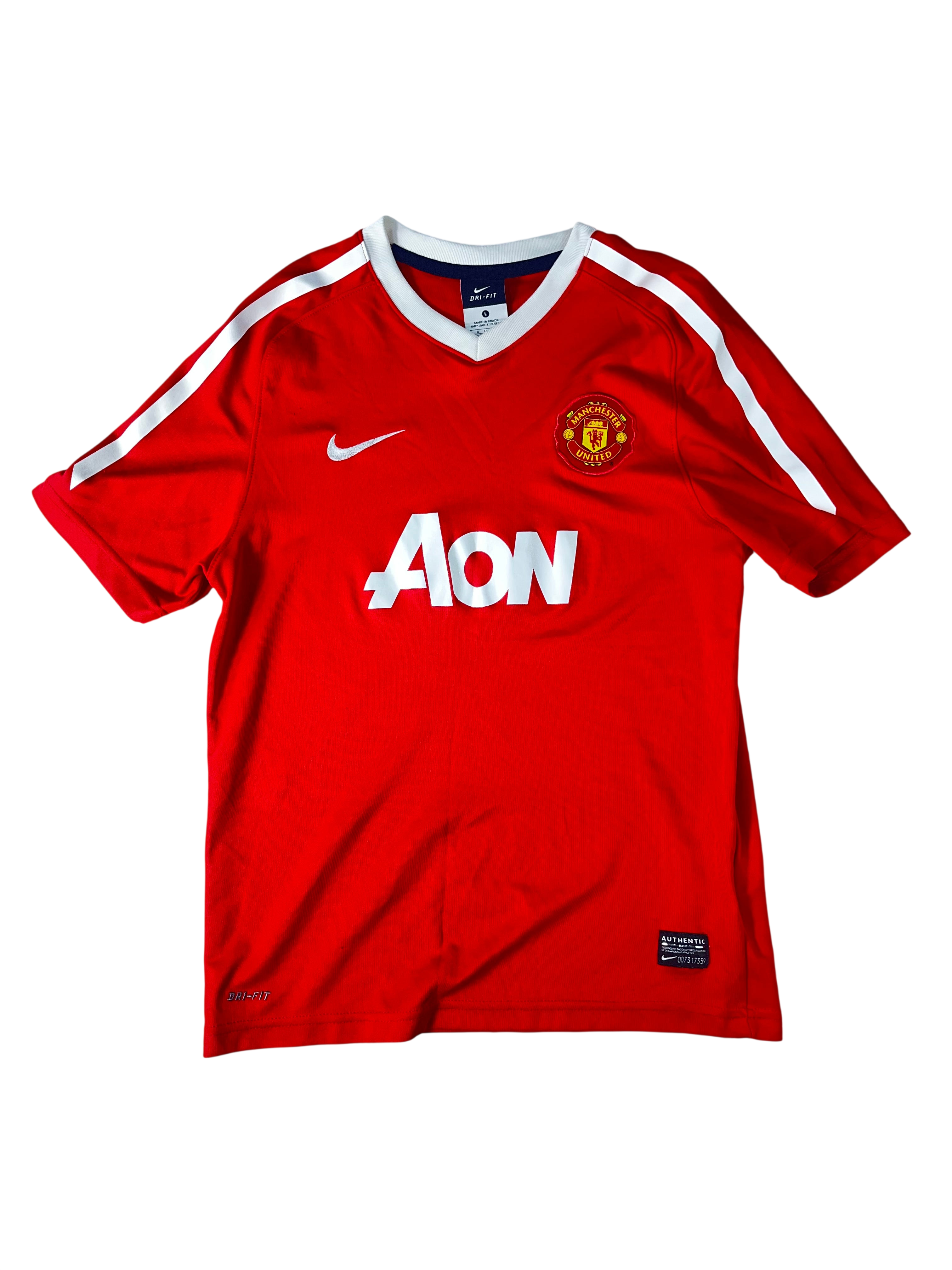 Jersey Manchester United Local 2010 2011 *Versión Básica* (L Niño)