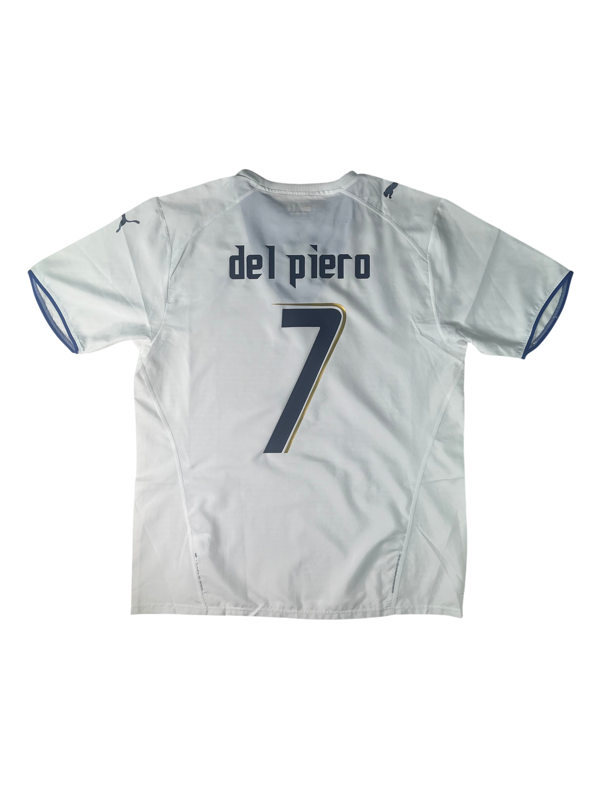 Jersey Italia Visita 2006 2008 Alessandro Del Piero (L)
