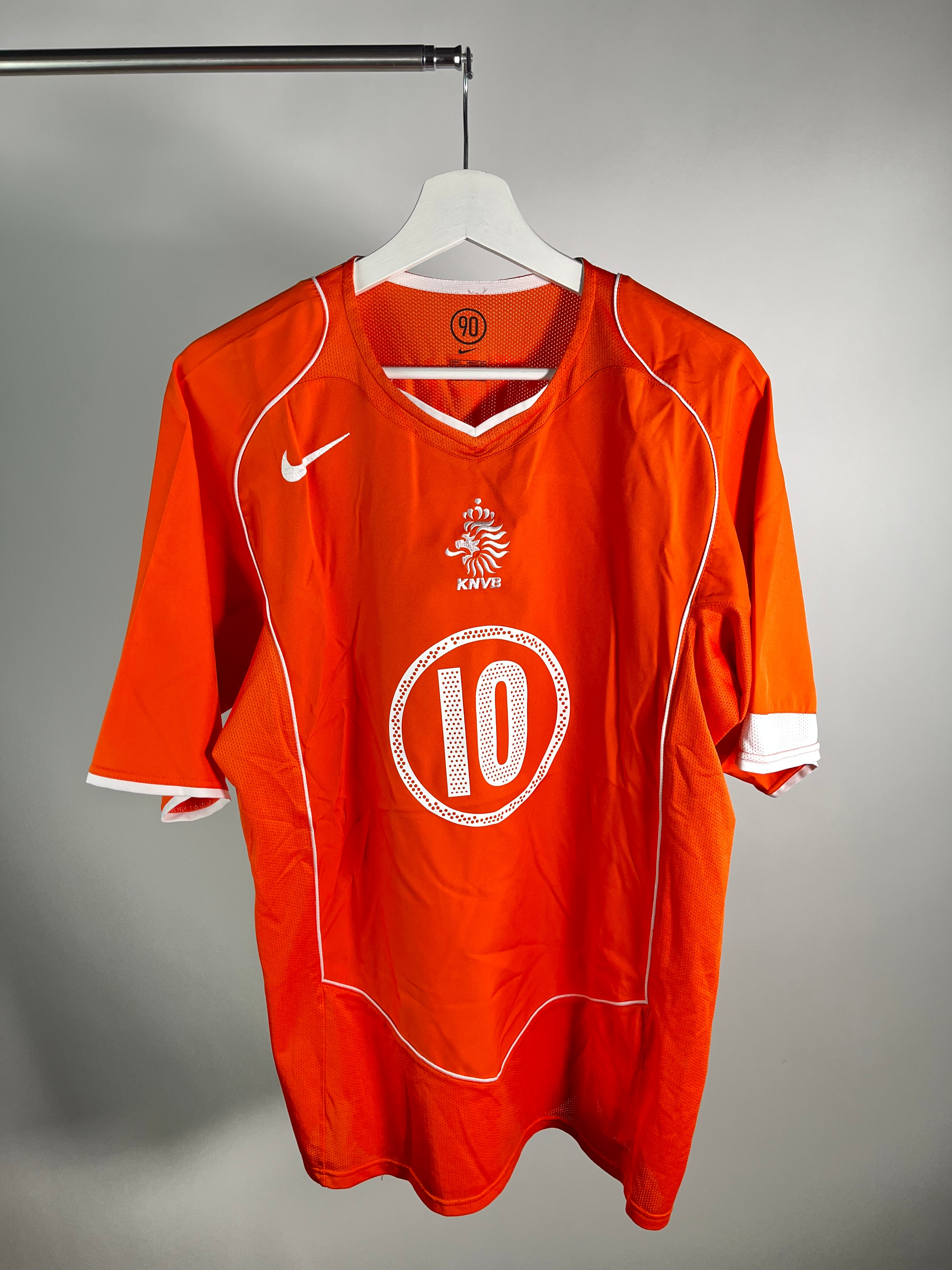 Jersey Holanda Local 2004 2006 *Total 90* Ruud Van Nistelrooy (L)