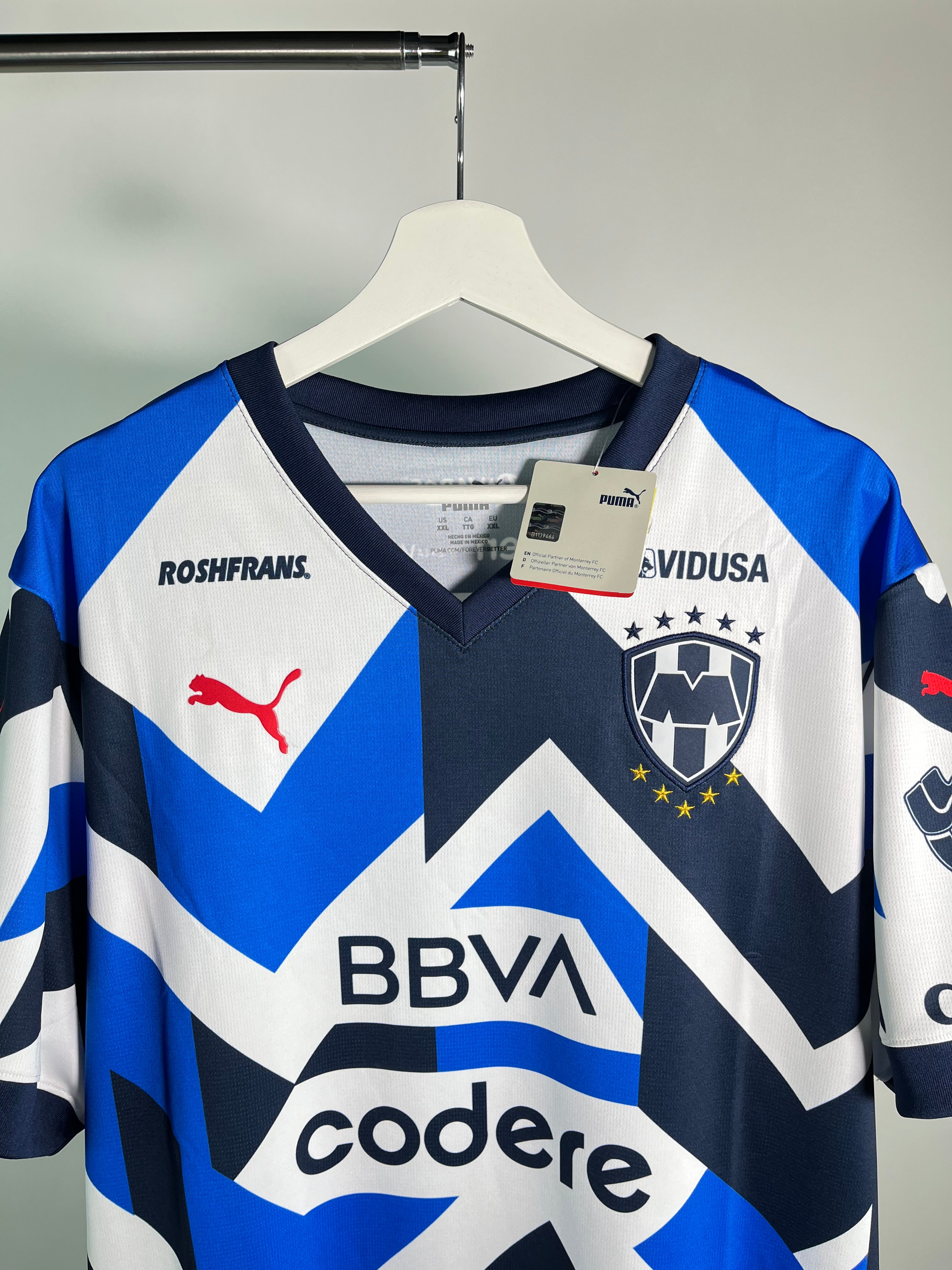 Jersey Rayados Monterrey Tercera 2023 2024 *C/Etiquetas* (XXL)