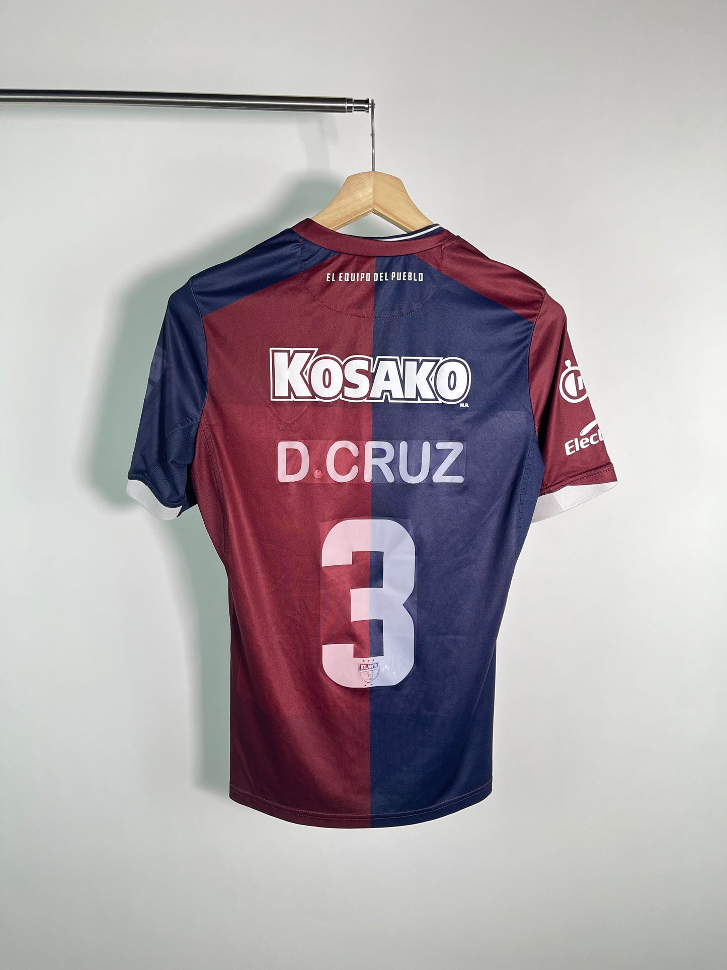 Jersey Atlante Local 2023 2024 Utilería Diego Cruz (S)