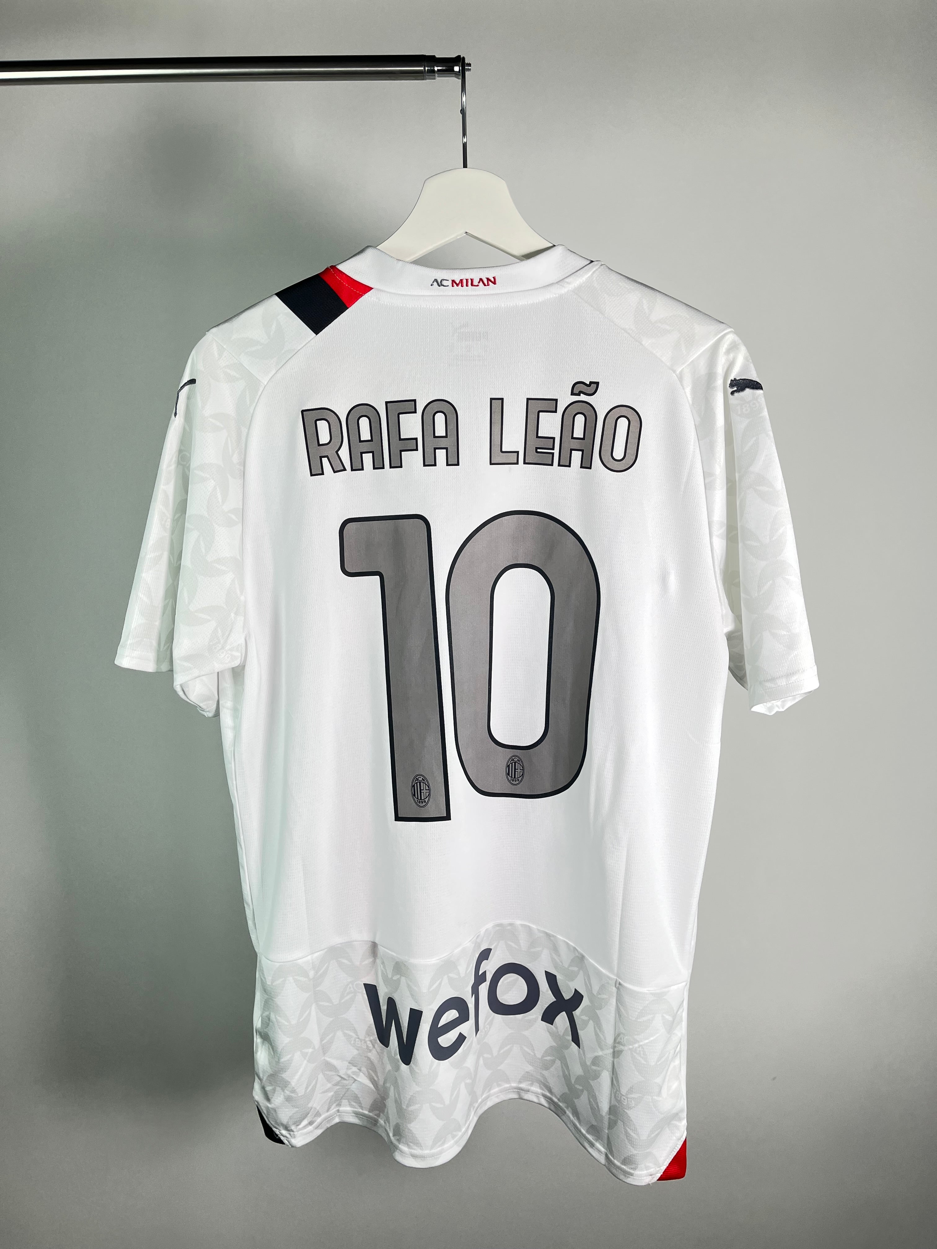 Jersey AC Milán Visita 2023 2024 Rafael Leão (M)