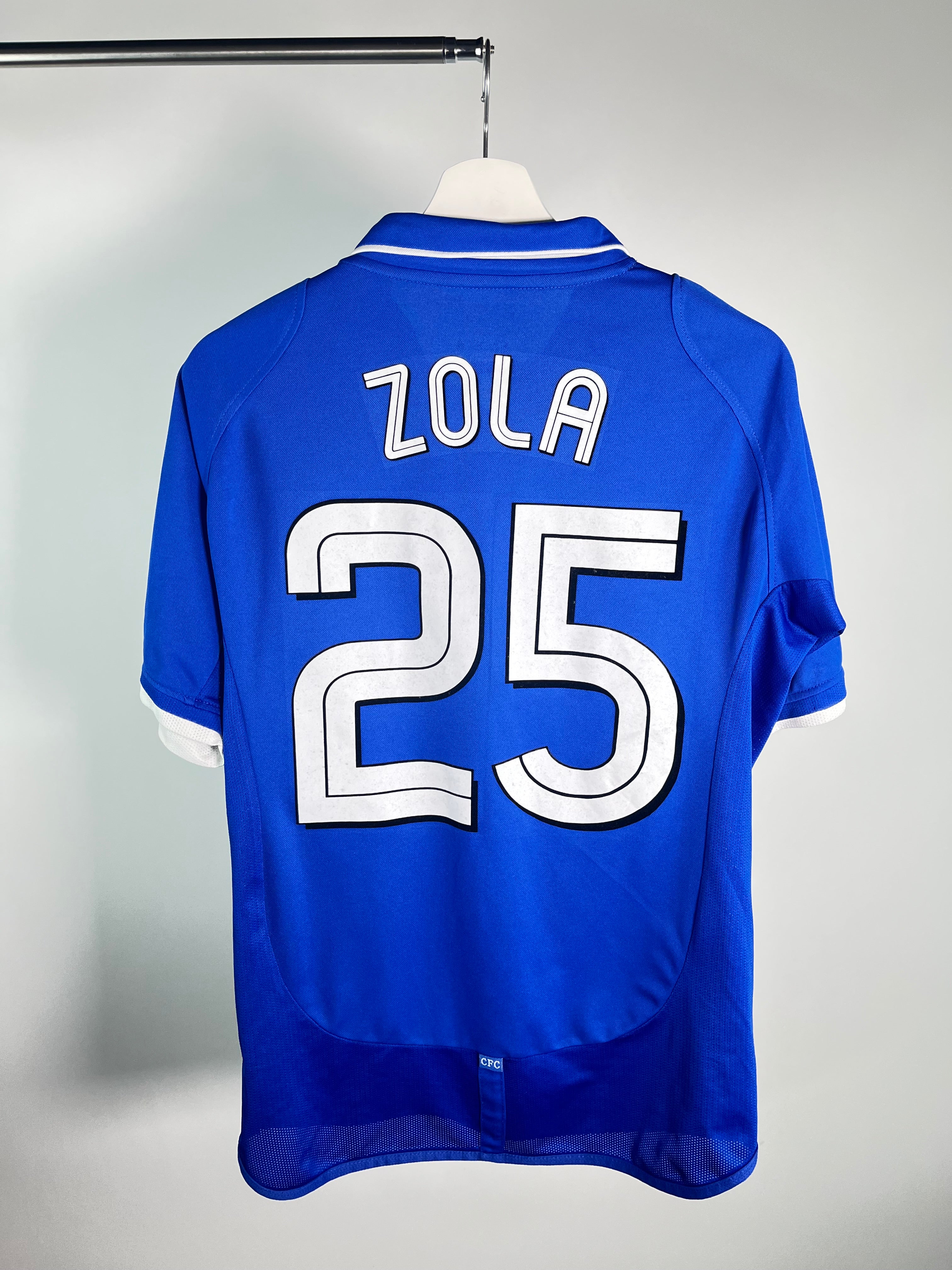 Jersey Chelsea Local 2001 2002 Gianfranco Zola (M)