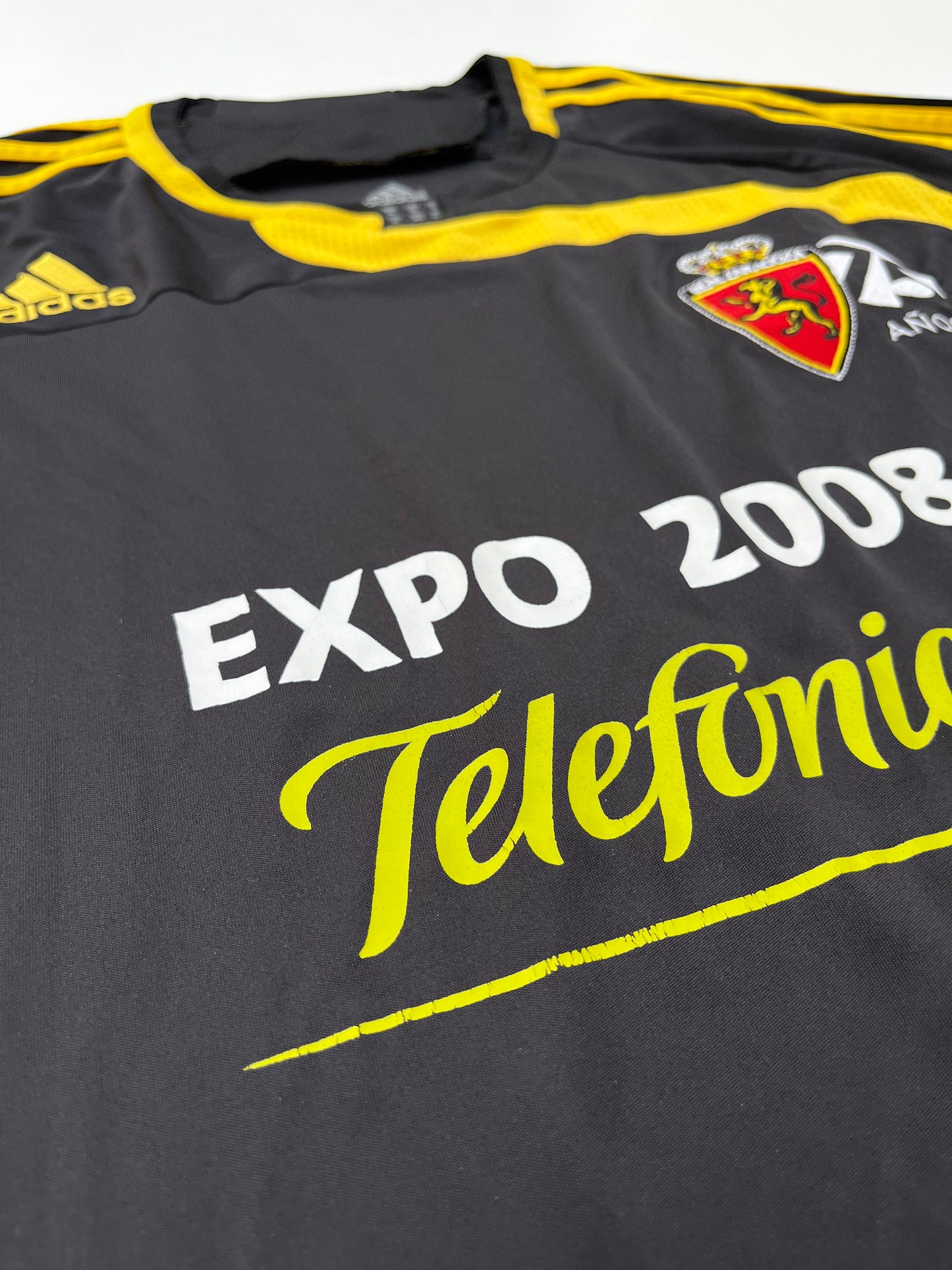 Jersey Real Zaragoza Visita 2007 2008 *C/ Etiquetas* Manga Larga (XL)