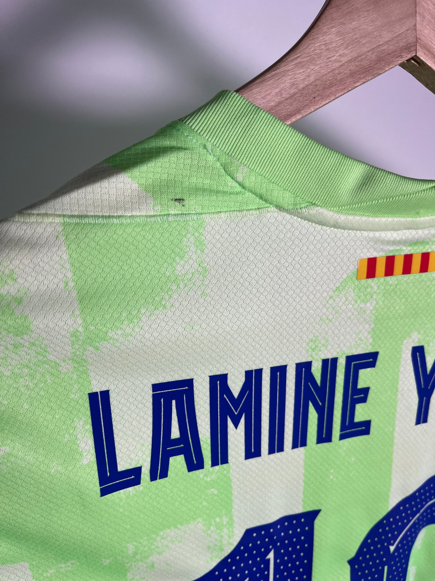 Jersey Barcelona Tercera 2024 2025 Lamine Yamal (L)