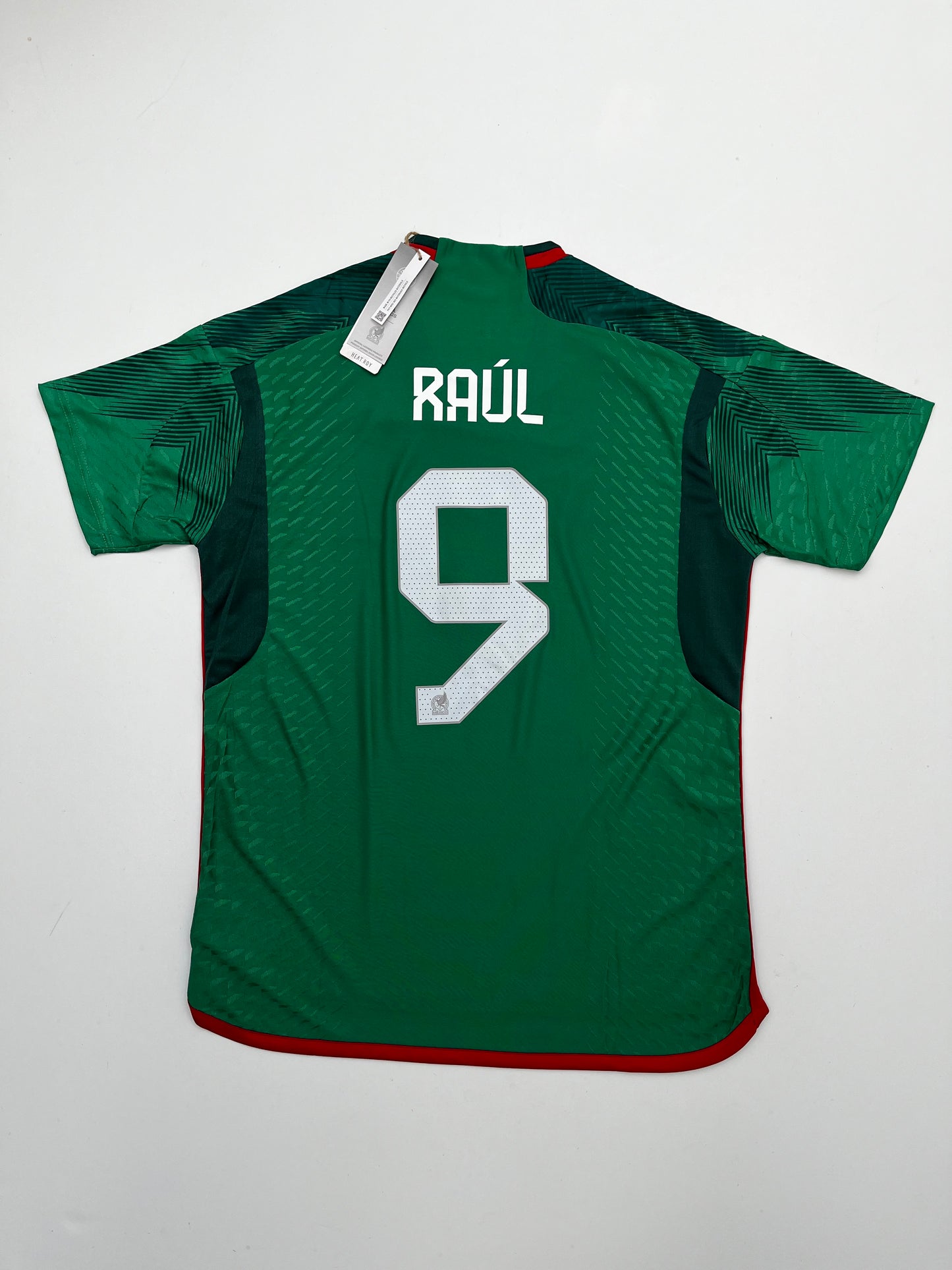 Jersey México Local 2022 2023 Versión Jugador Raúl Jiménez (XL)