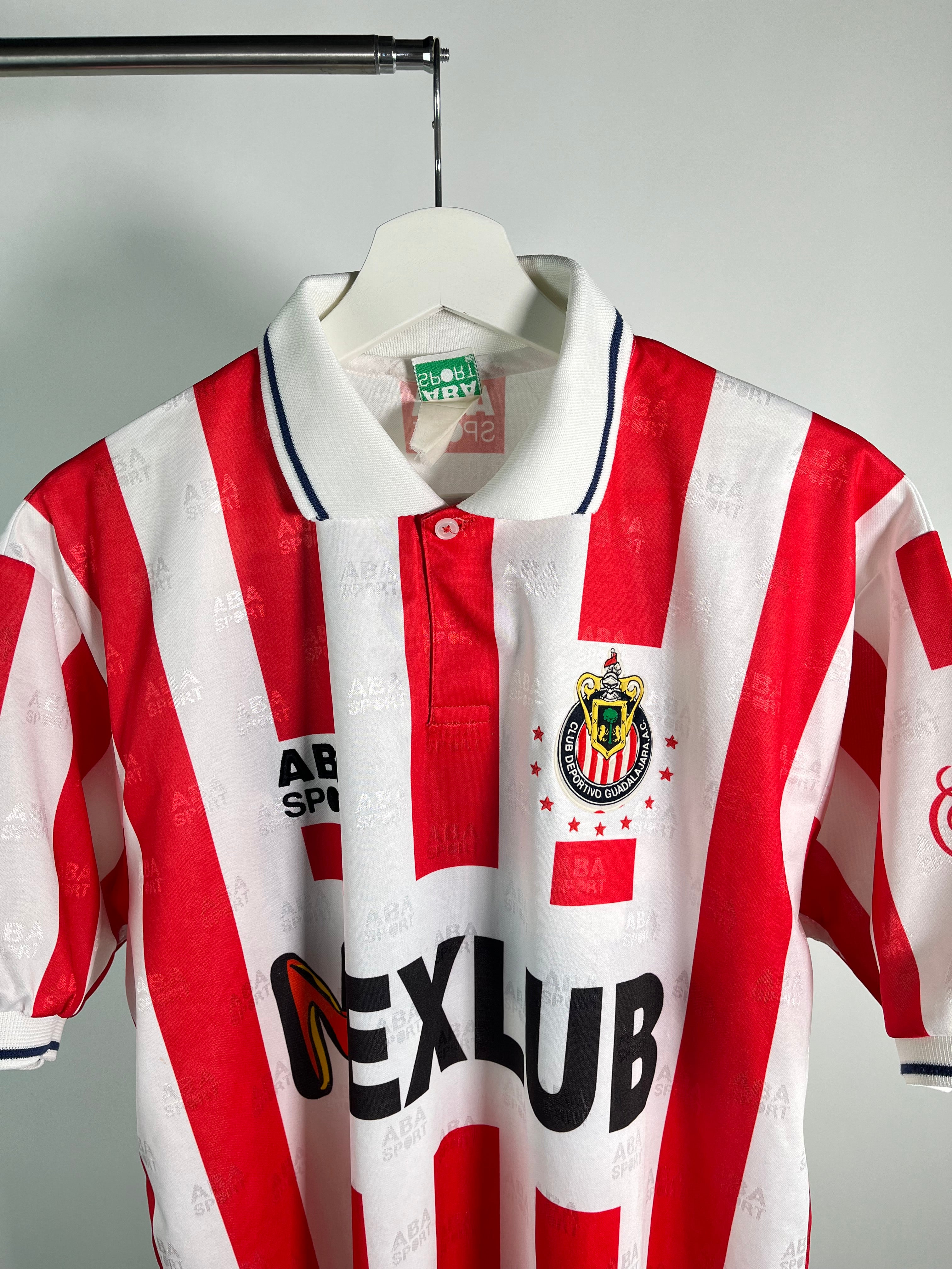 Jersey Chivas Local 1994 1995 Utileria Daniel Guzmán (XL)