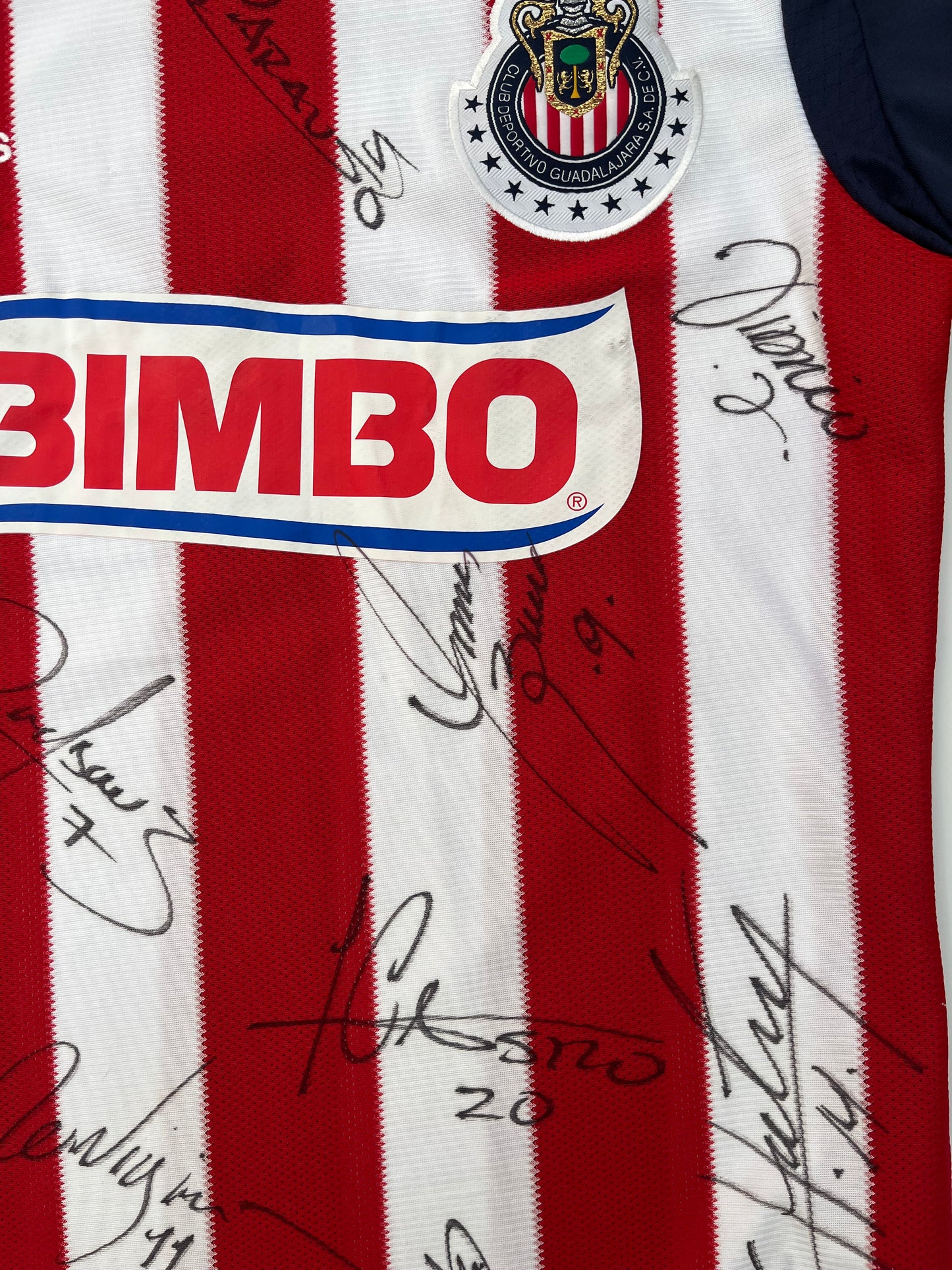 Jersey Chivas Local 2013 2014 Autografiado (S)