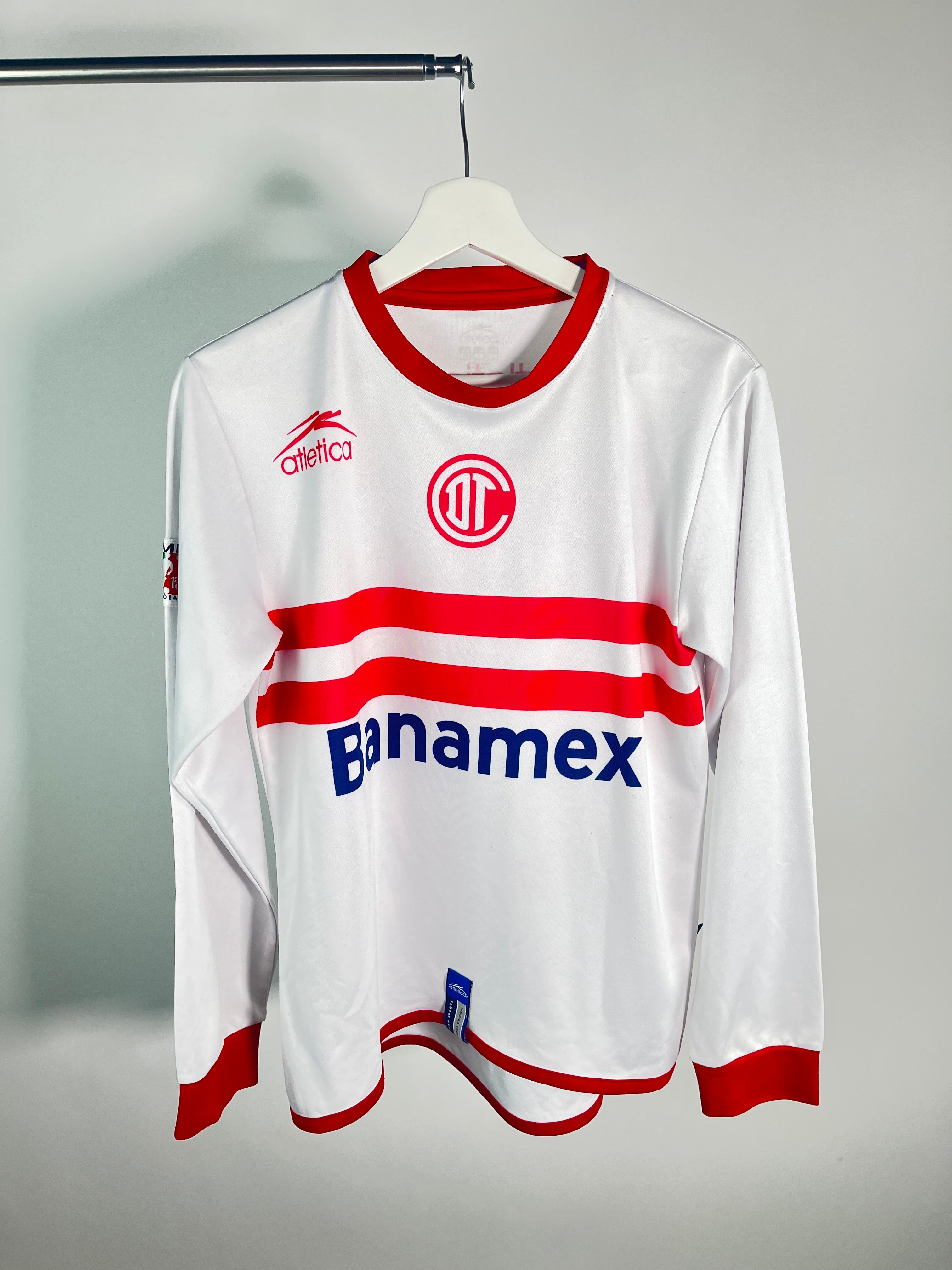 Jersey Toluca Visita 2006 2007 *Copa Libertadores* Manga Larga Sinha (S)