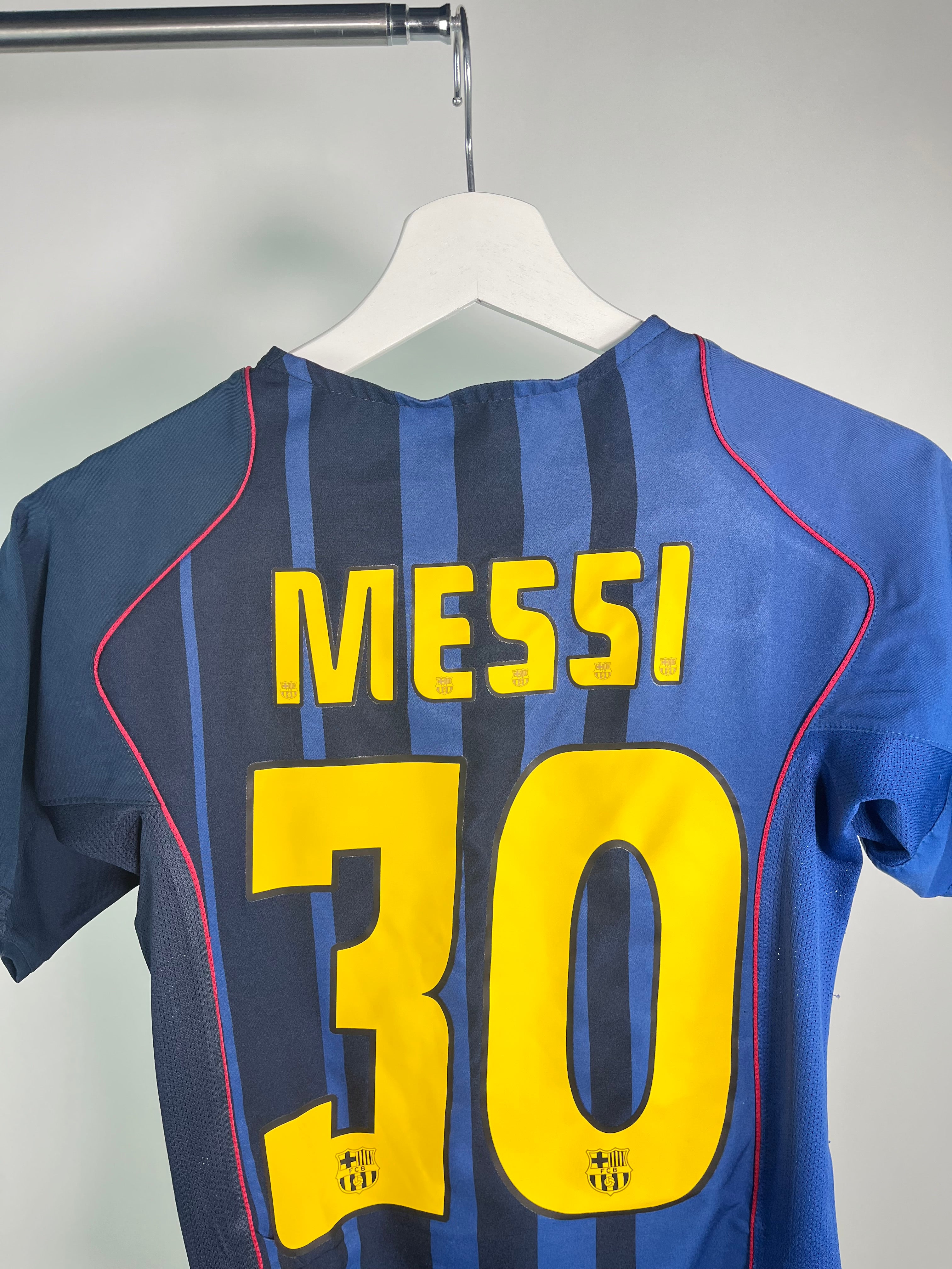 Jersey Barcelona Visita 2004 2005 Lionel Messi (M Niño)