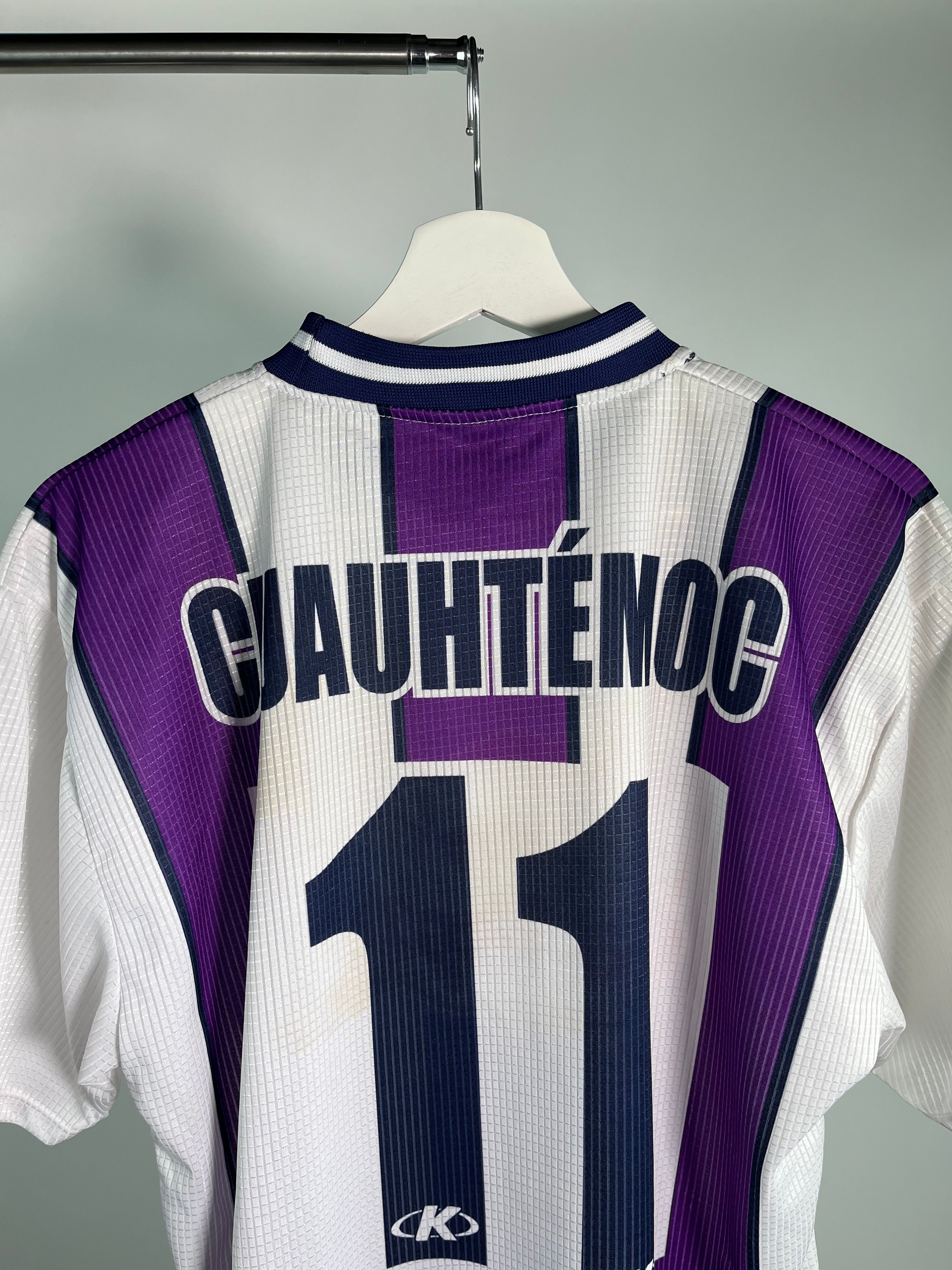 Jersey Real Valladolid Local 1999 2001 Cuauhtémoc Blanco (M)