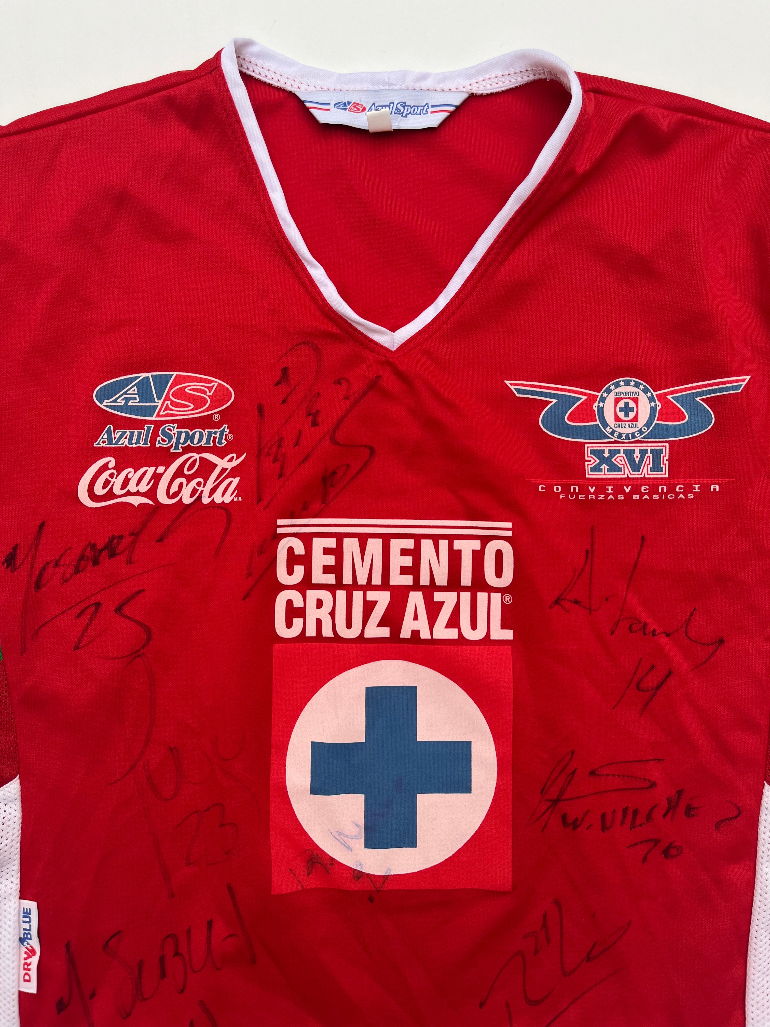 Jersey Cruz Azul Fuerzas Básicas Especial XVI Convivencia 2007