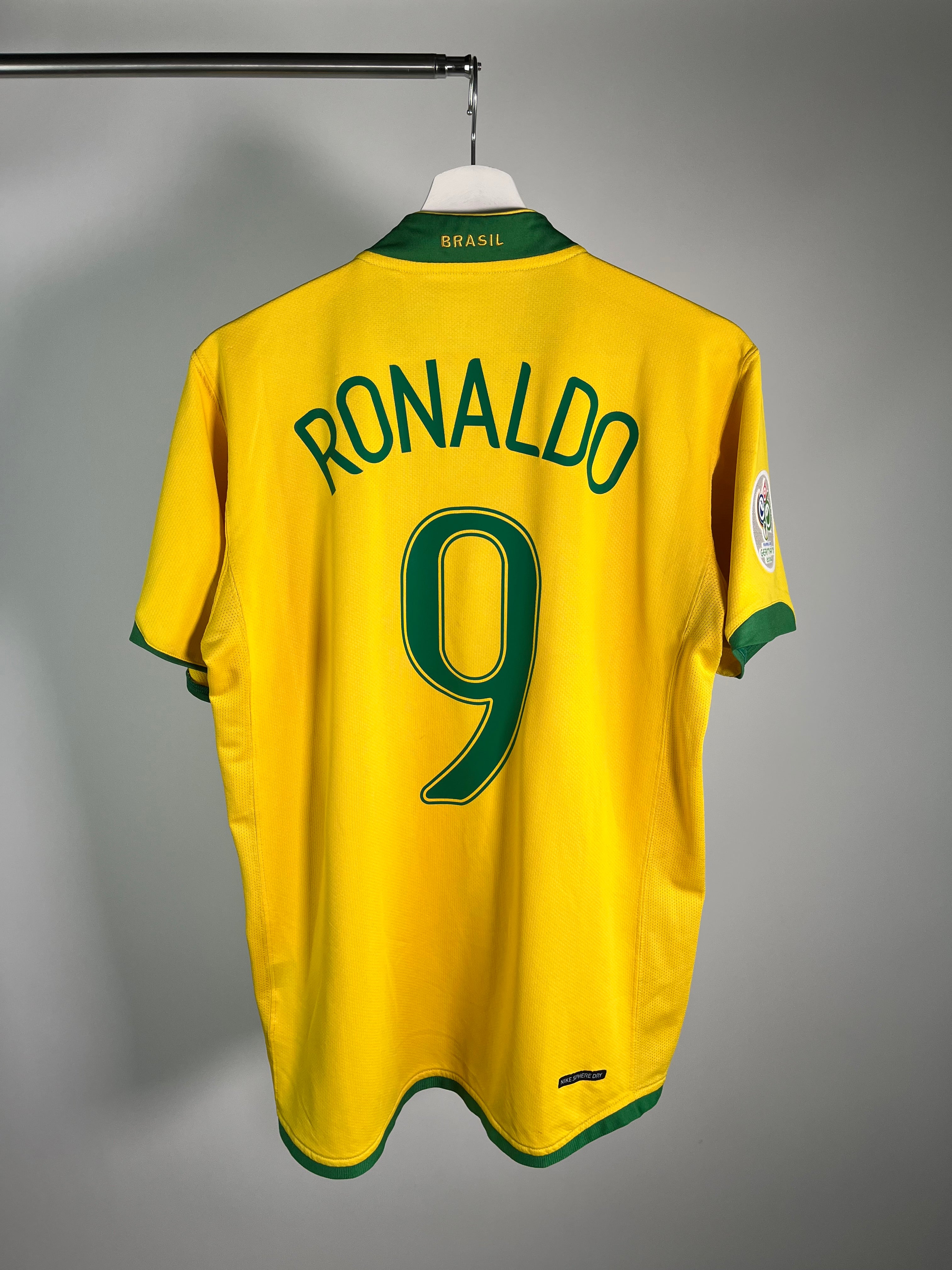 Jersey Brasil Local 2006 2008 *Mundial Alemania* Ronaldo Nazário (M)