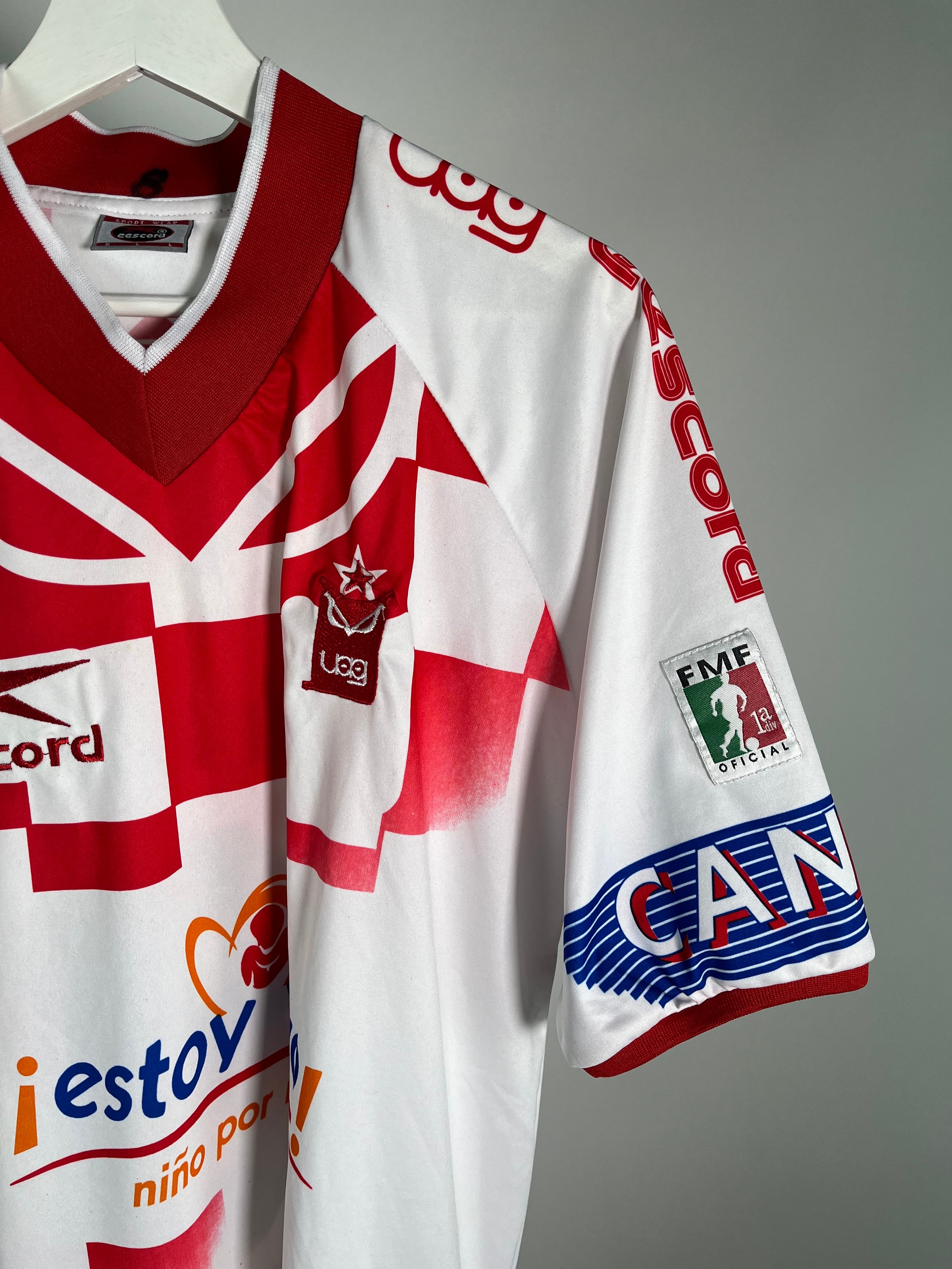 Jersey Tecos Local 2000 2001 Match Worn Gilberto Adame (L)