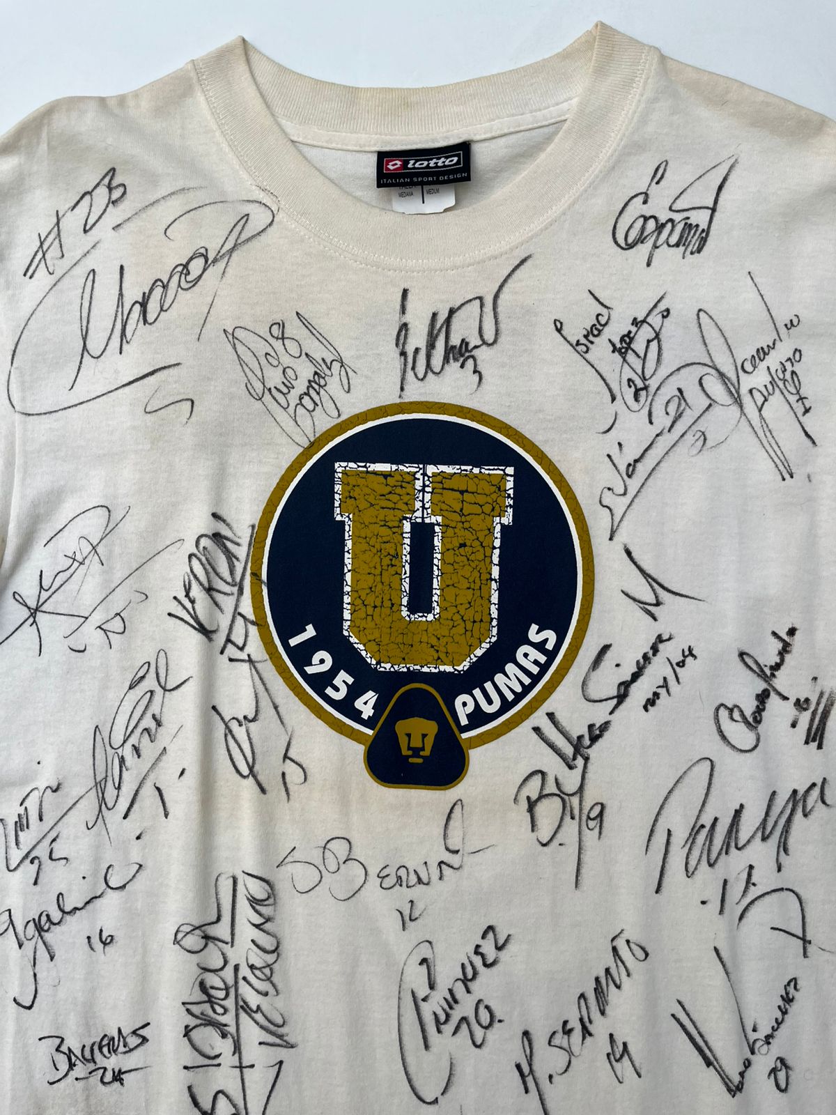 Jersey Pumas Entrenamiento 2004 Autografiada (M)