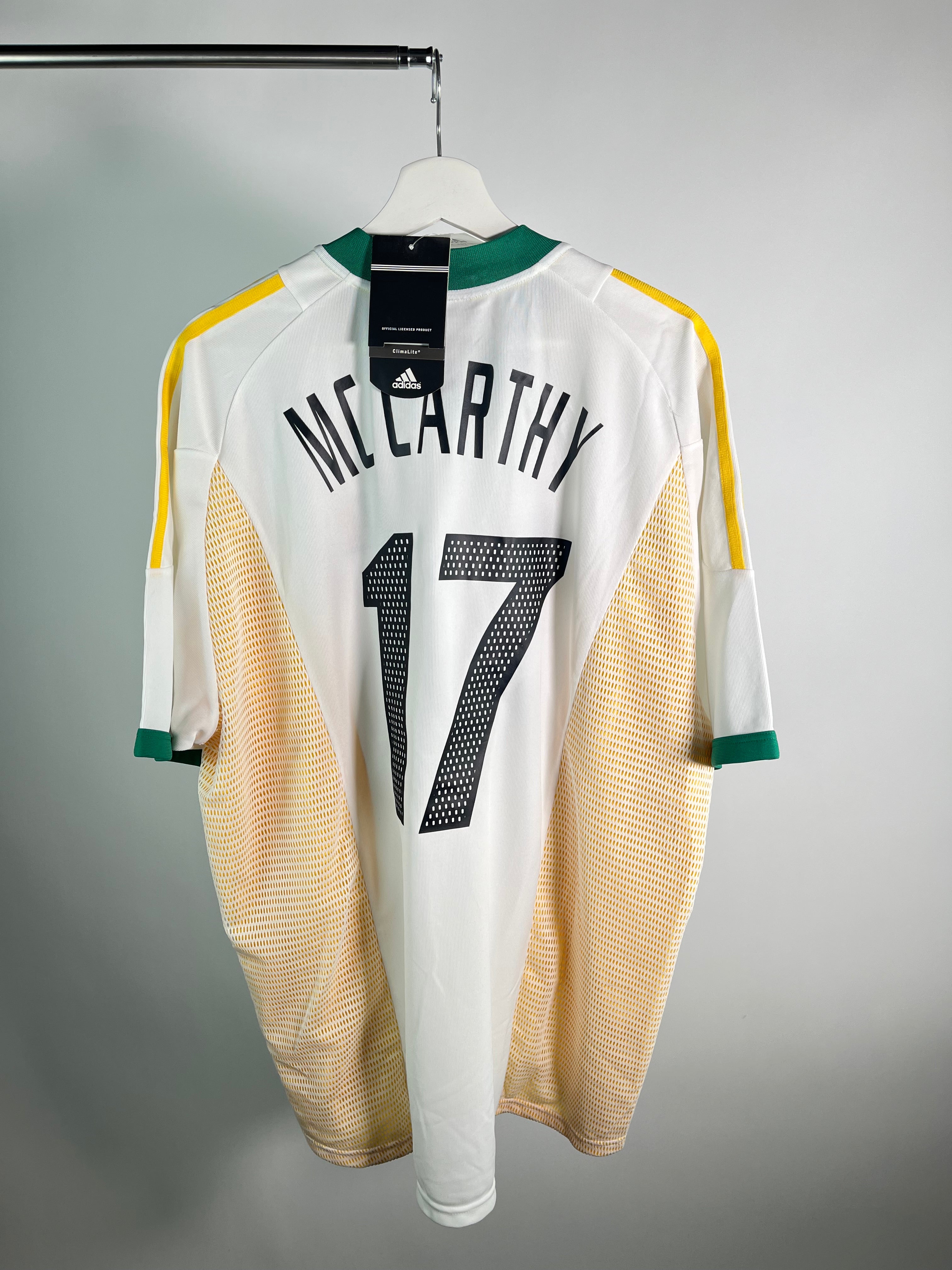 Jersey Sudáfrica Visita 2002 2004 Mc Carthy *C/Etiquetas* (XL)