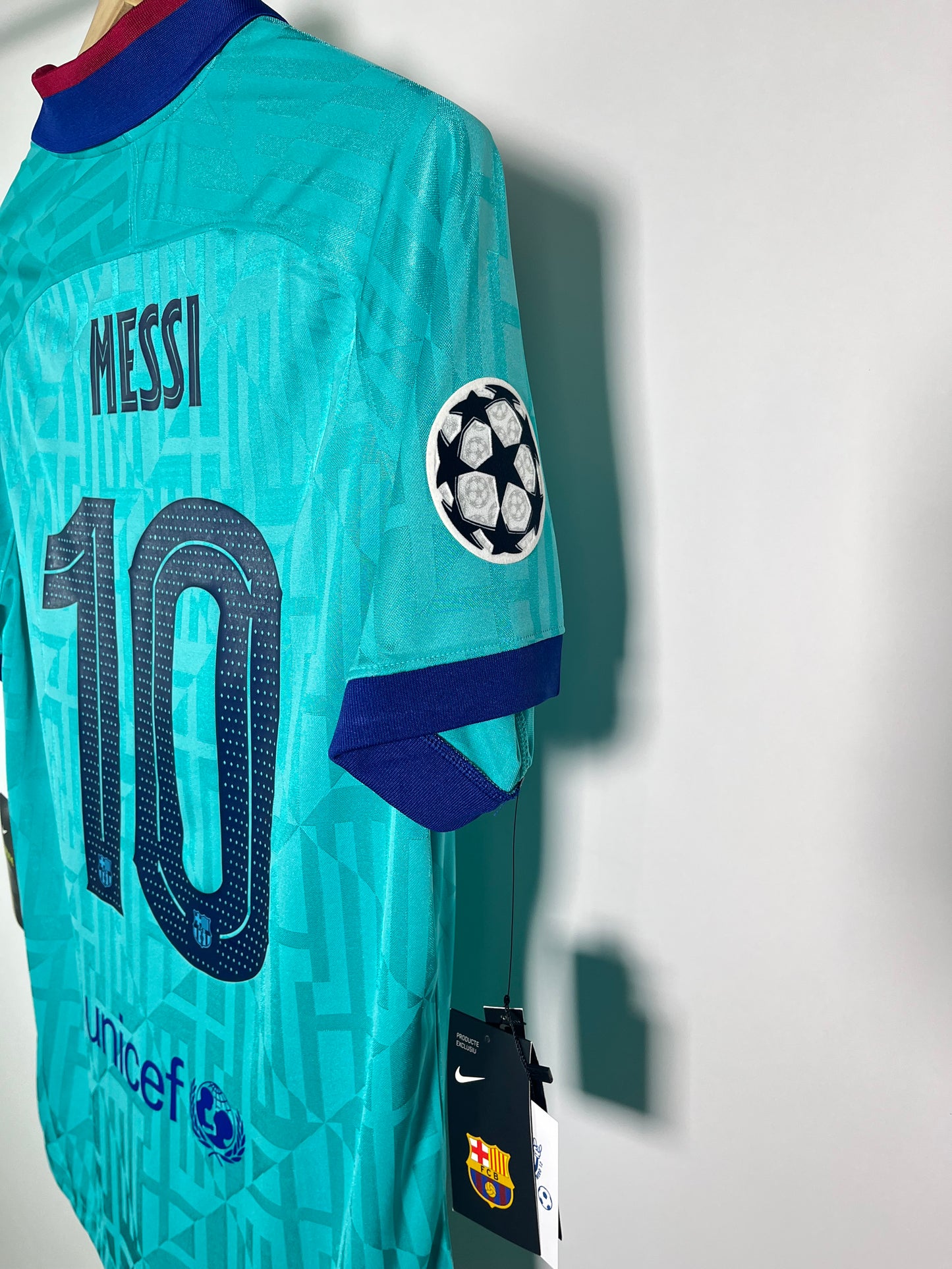 Jersey Barcelona Tercera 2019 2020 *C/Etiquetas* Champions League Lionel Messi (L)