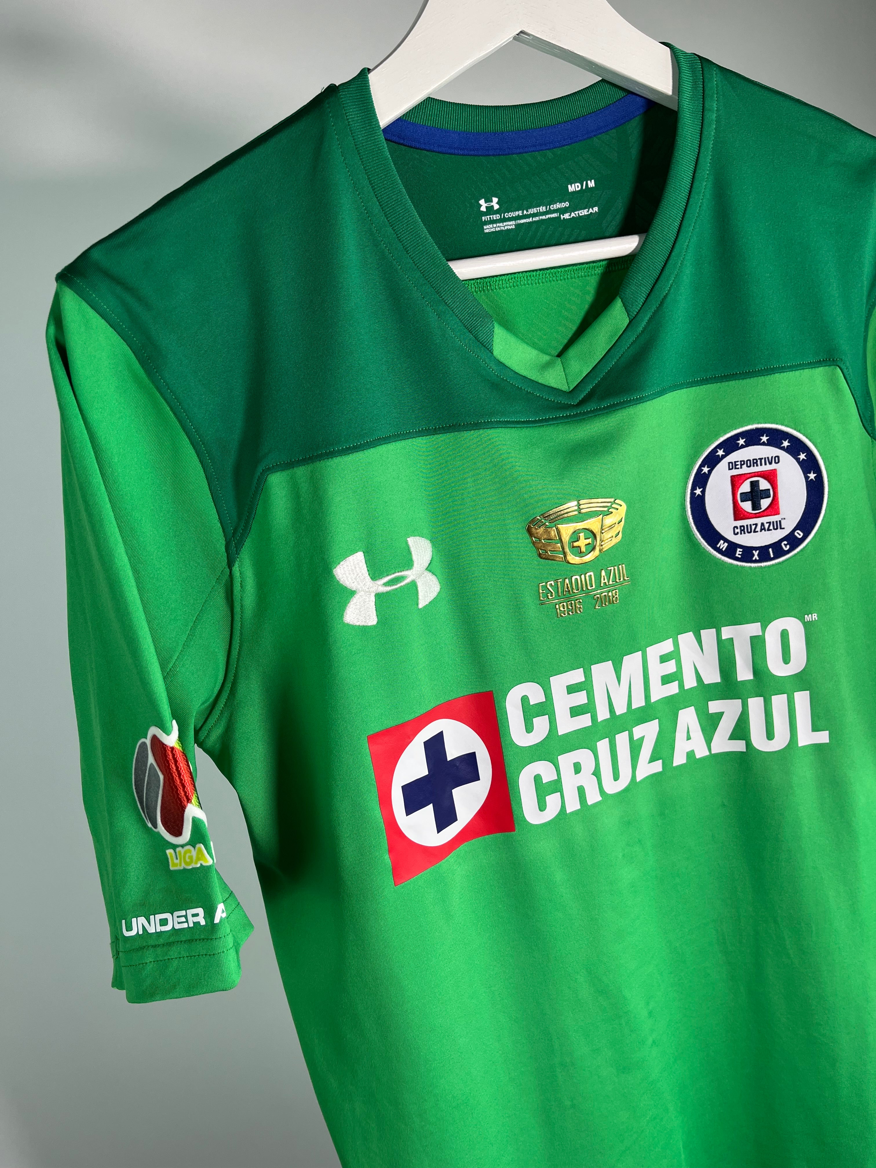 Jersey Cruz Azul Portero 2017 2018 Versión Jugador Jesús Corona (M)