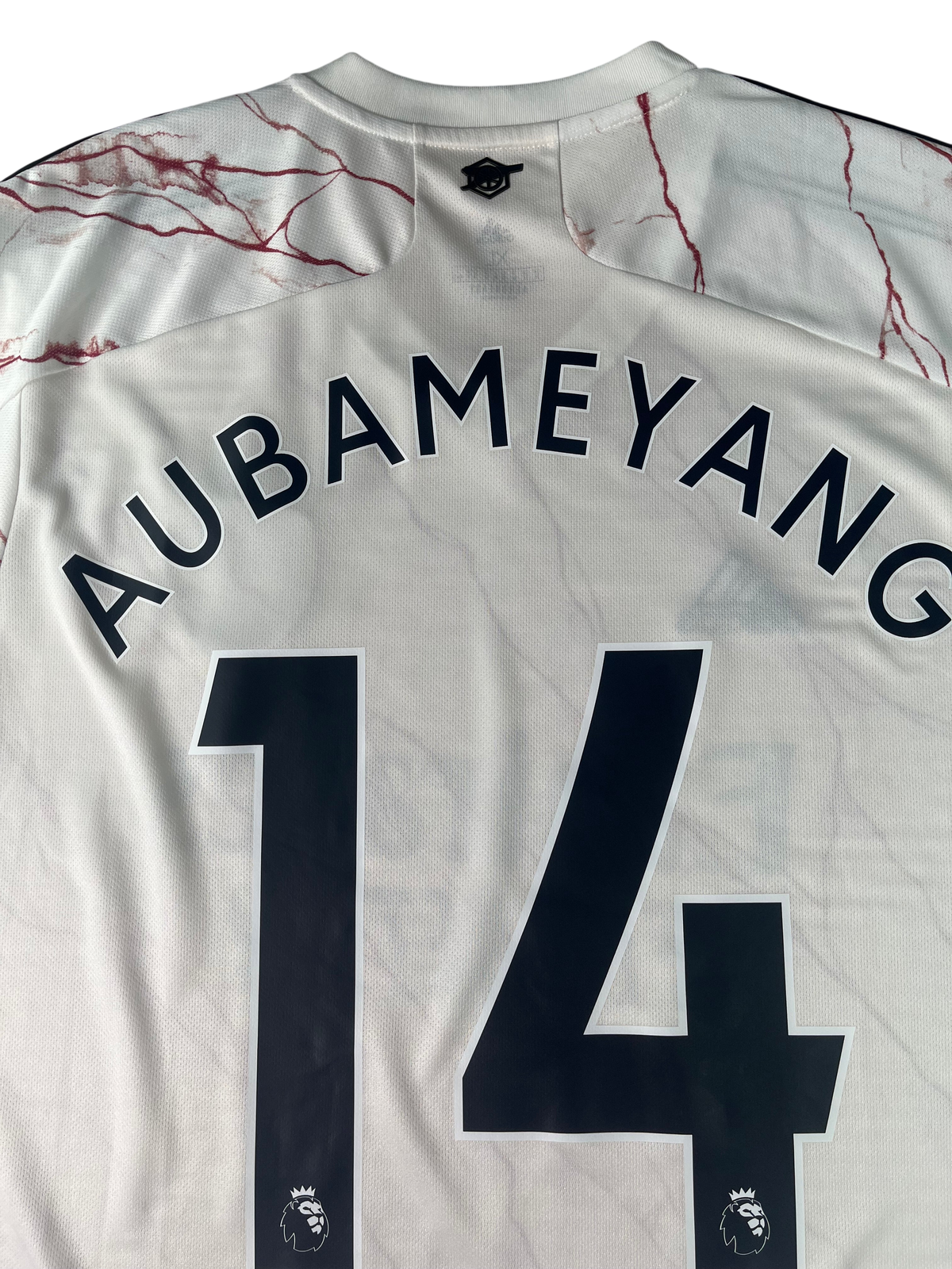 Jersey Arsenal Visita 2020 2021 Pierre Emerick Aubameyang (XL)
