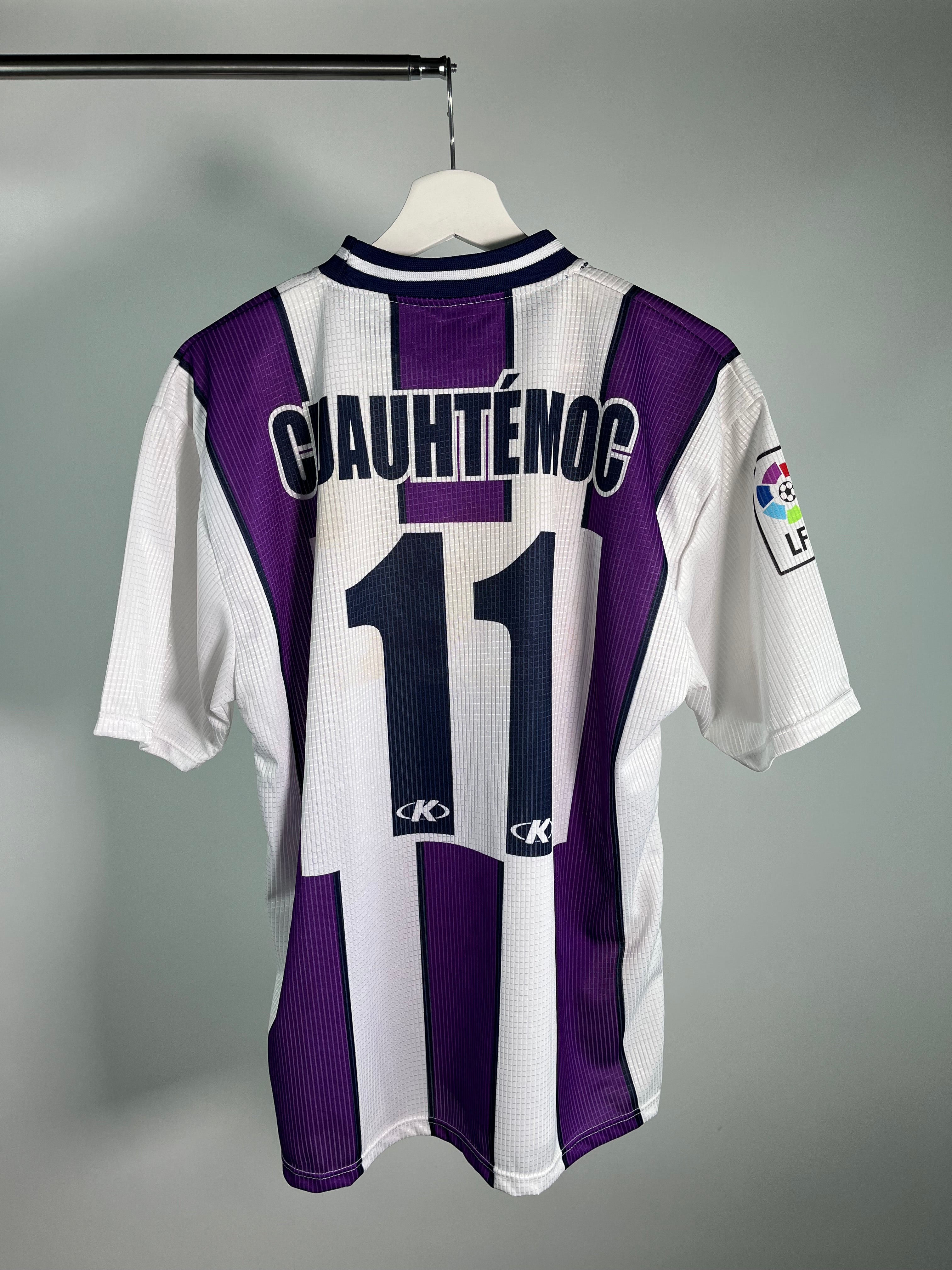 Jersey Real Valladolid Local 1999 2001 Cuauhtémoc Blanco (M)