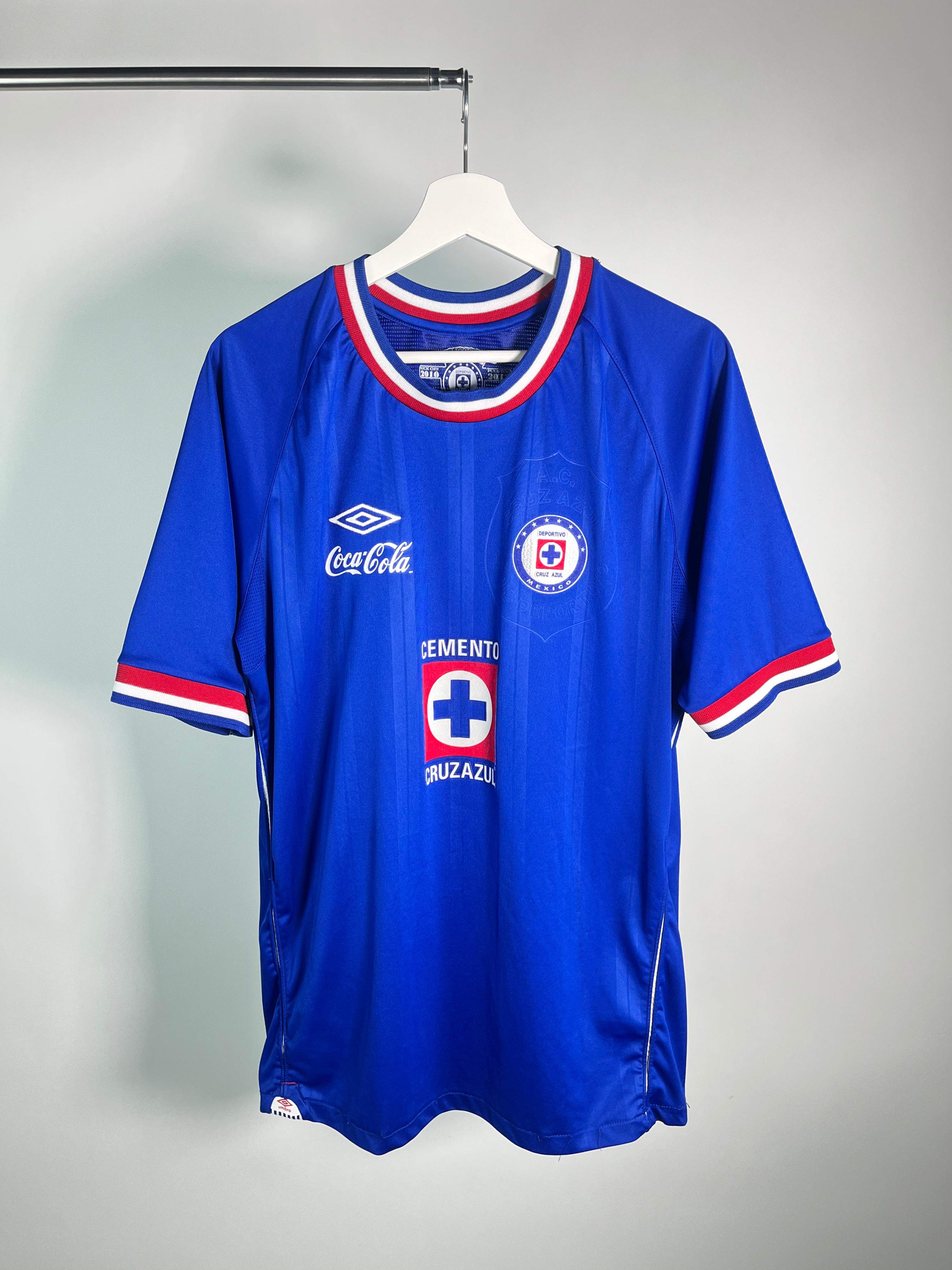 Jersey Cruz Azul Local 2010 2011 Christian "Chaco" Gimenez (L)