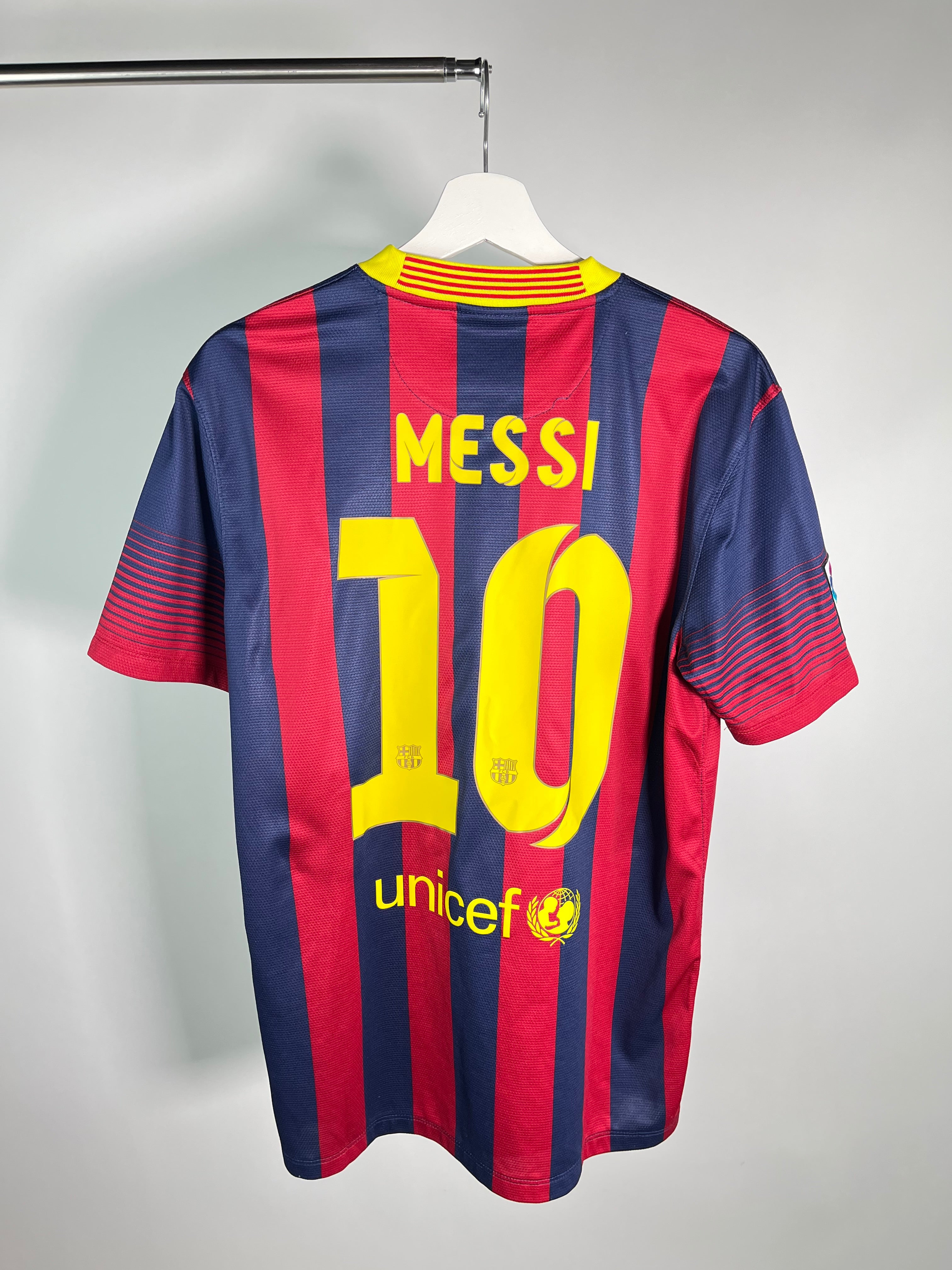 Jersey Barcelona Local 2013 2014 Lionel Messi (M)