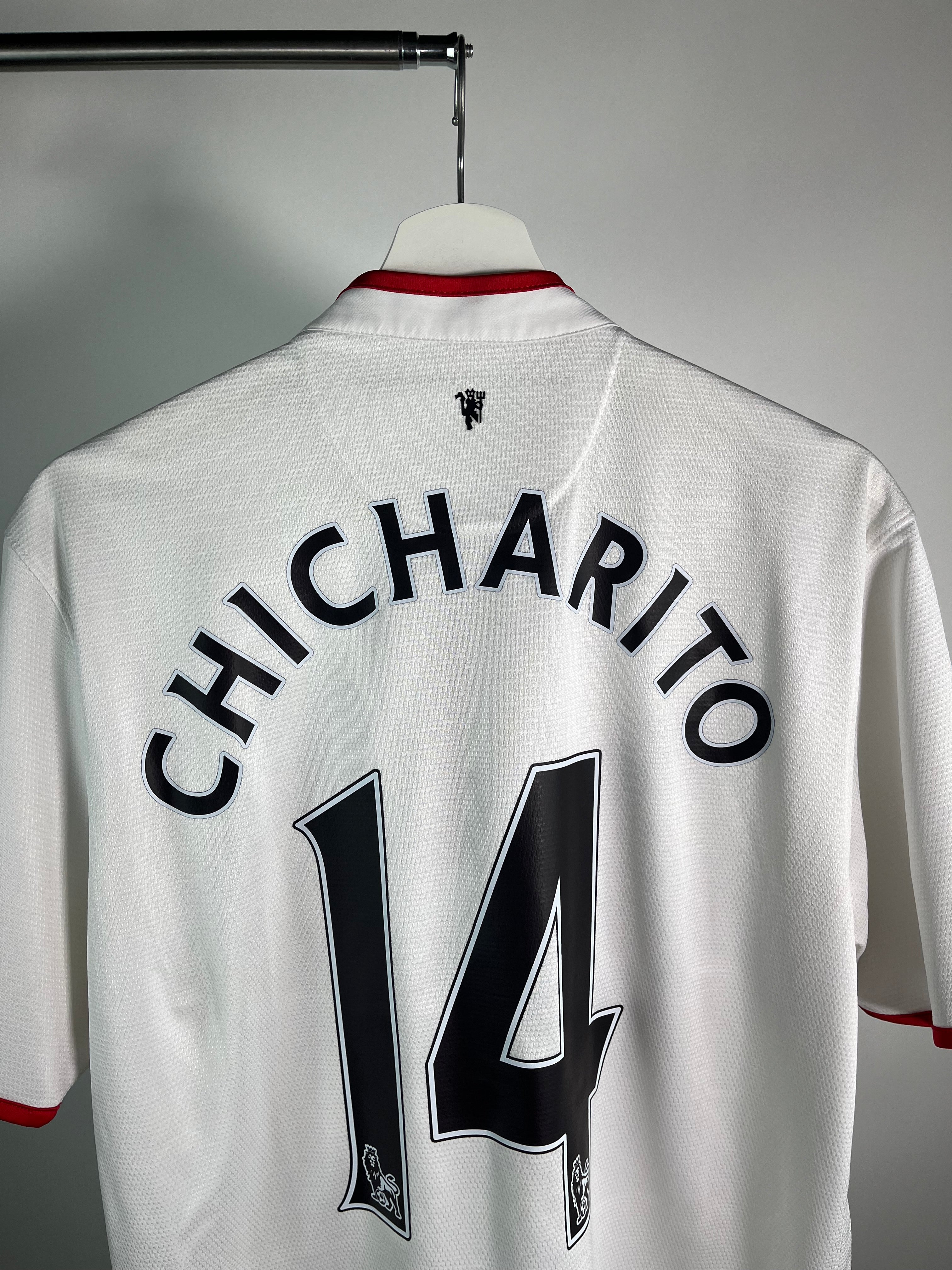 Jersey Manchester United Visita 2012 2013 Javier "Chicharito" Hernández (L)