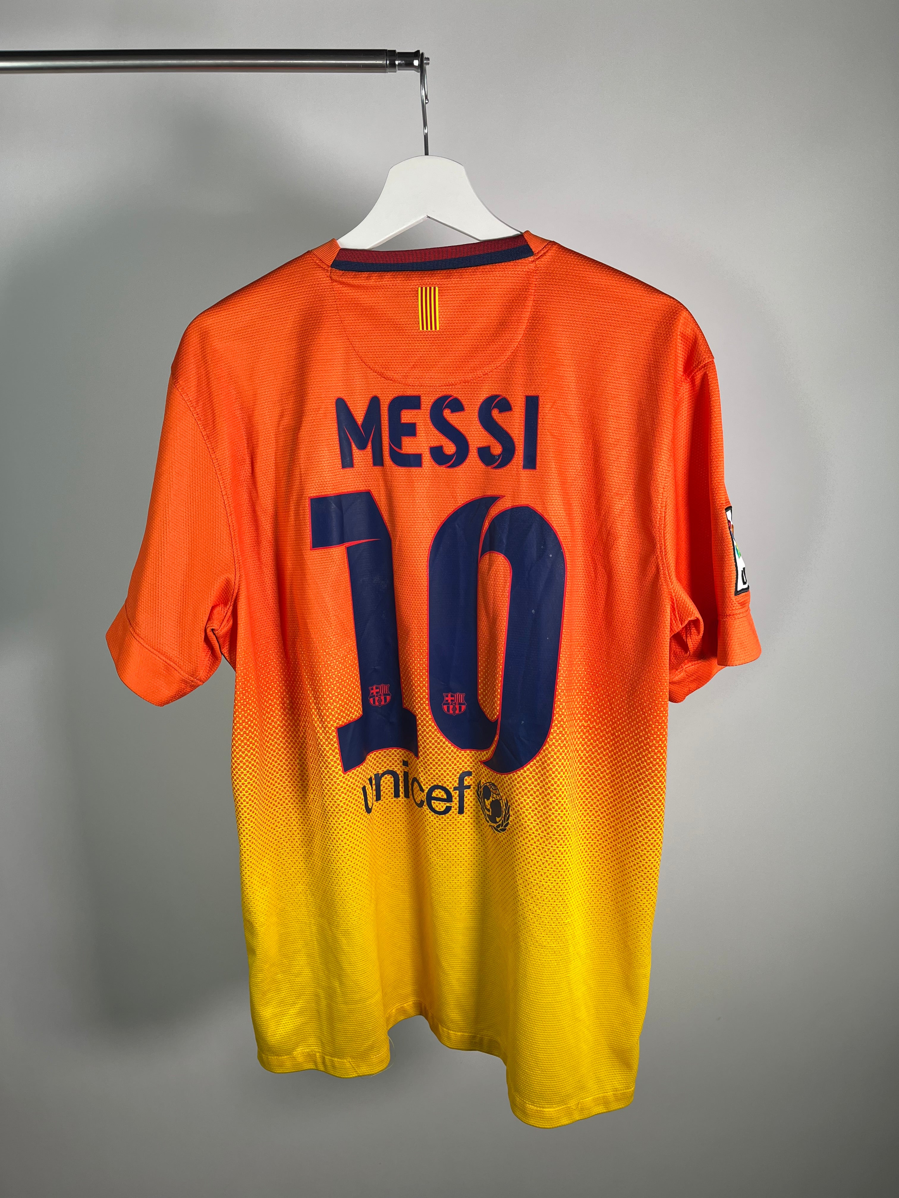 Jersey Barcelona Visita 2012 2013 Lionel Messi (L)