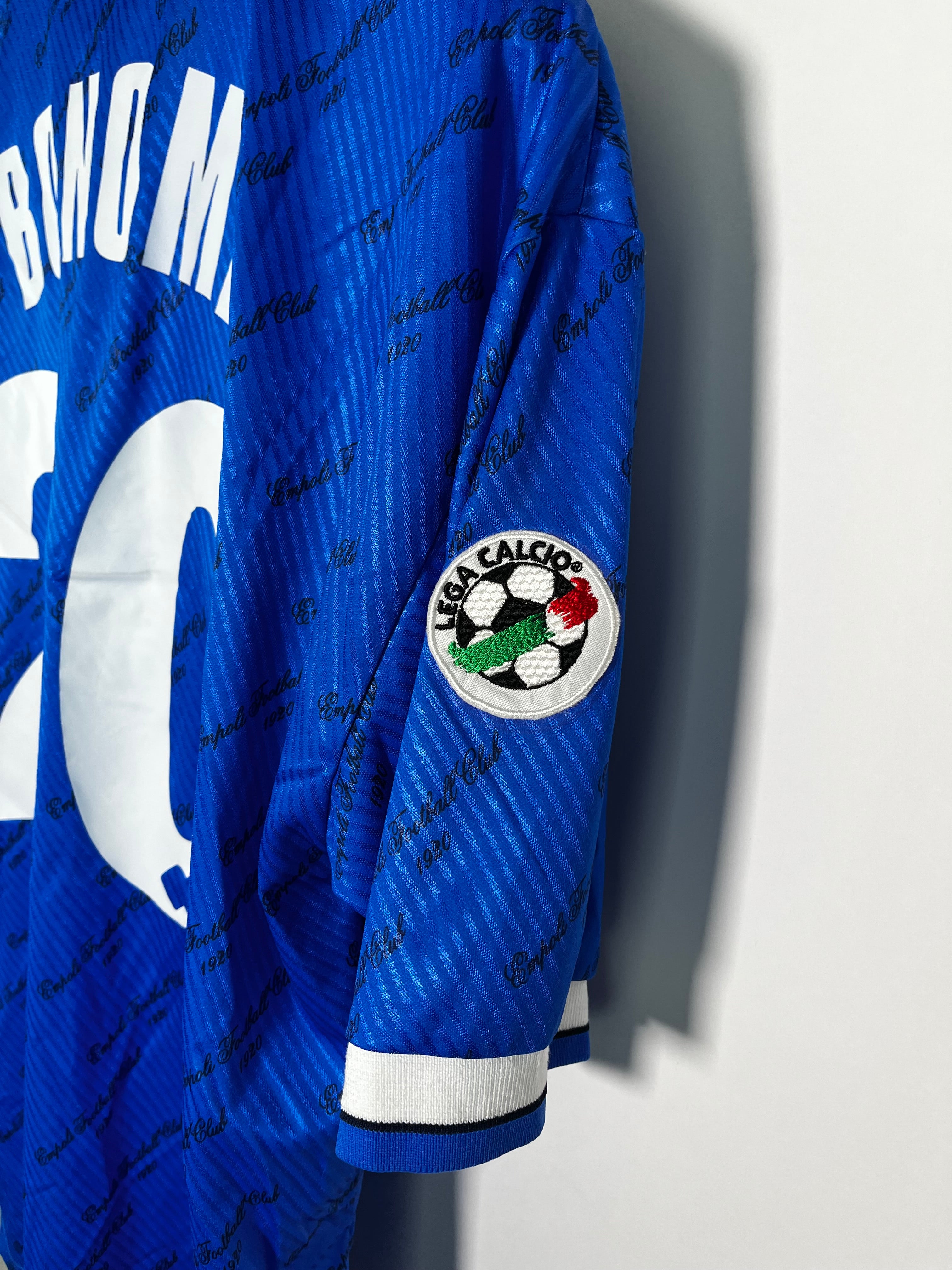 Jersey Empoli Local 1998 1999 Match Worn Claudio Bonomi (XXL)